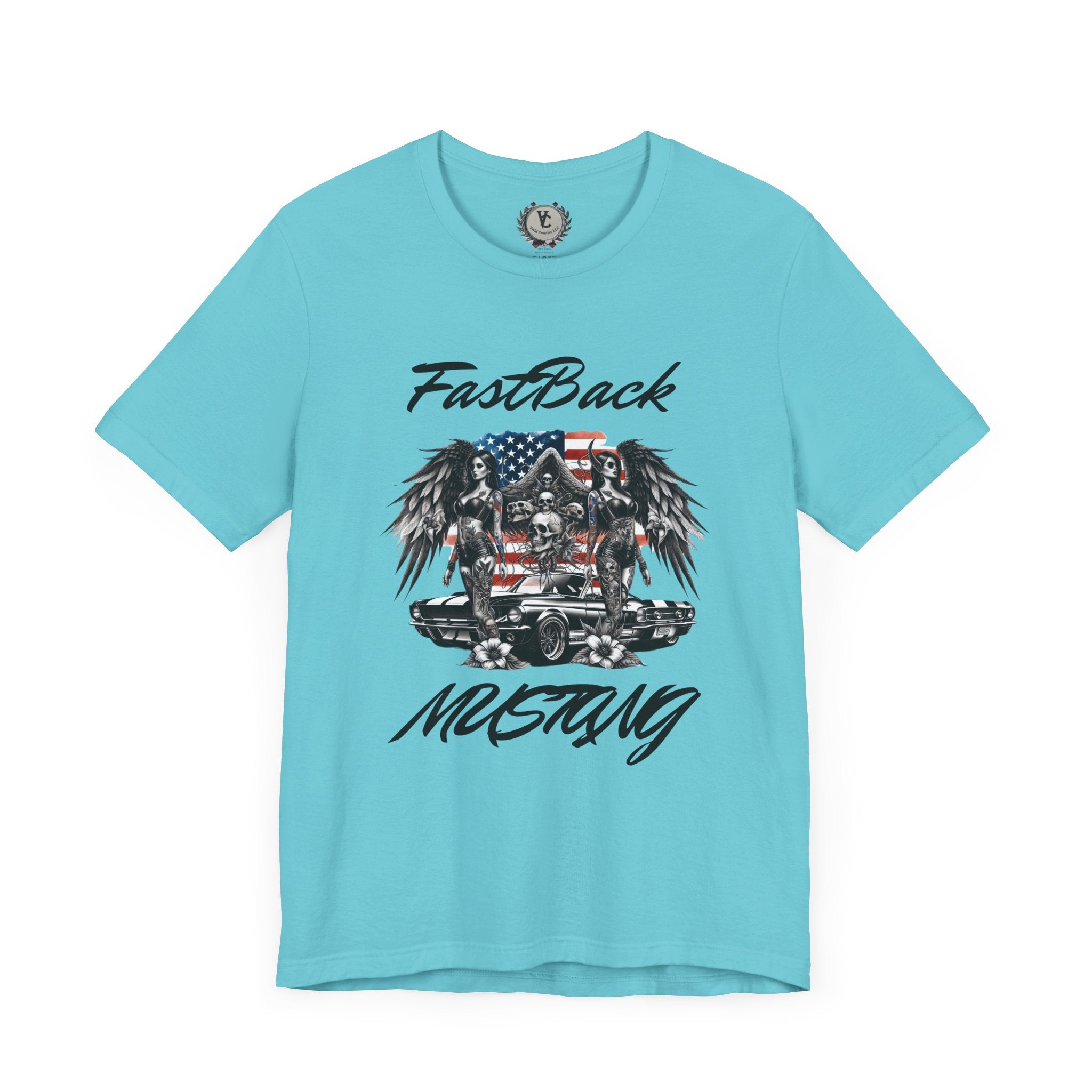 FastBack Mustang Graphic Tee - Perfect for Car Enthusiasts