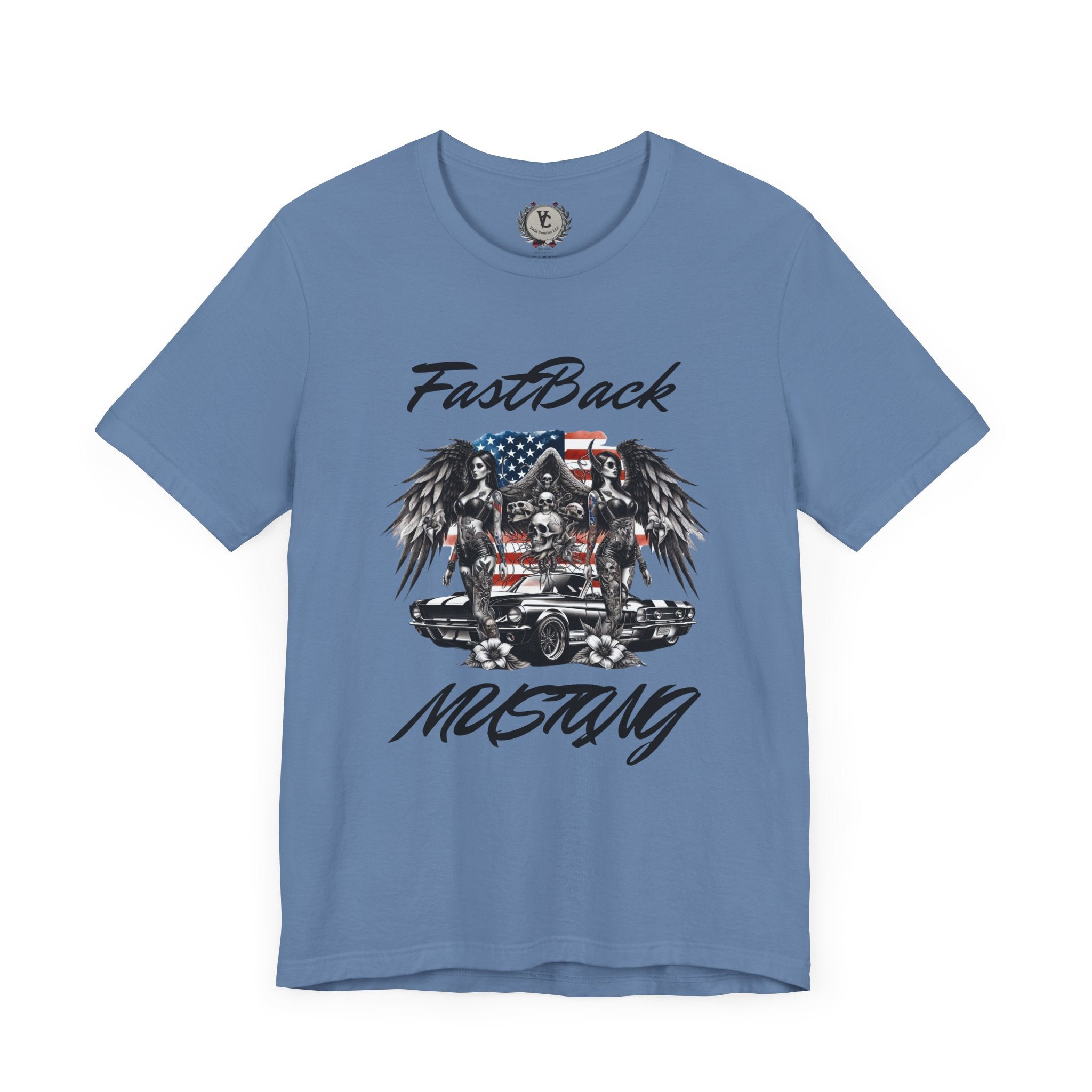 FastBack Mustang Graphic Tee - Perfect for Car Enthusiasts