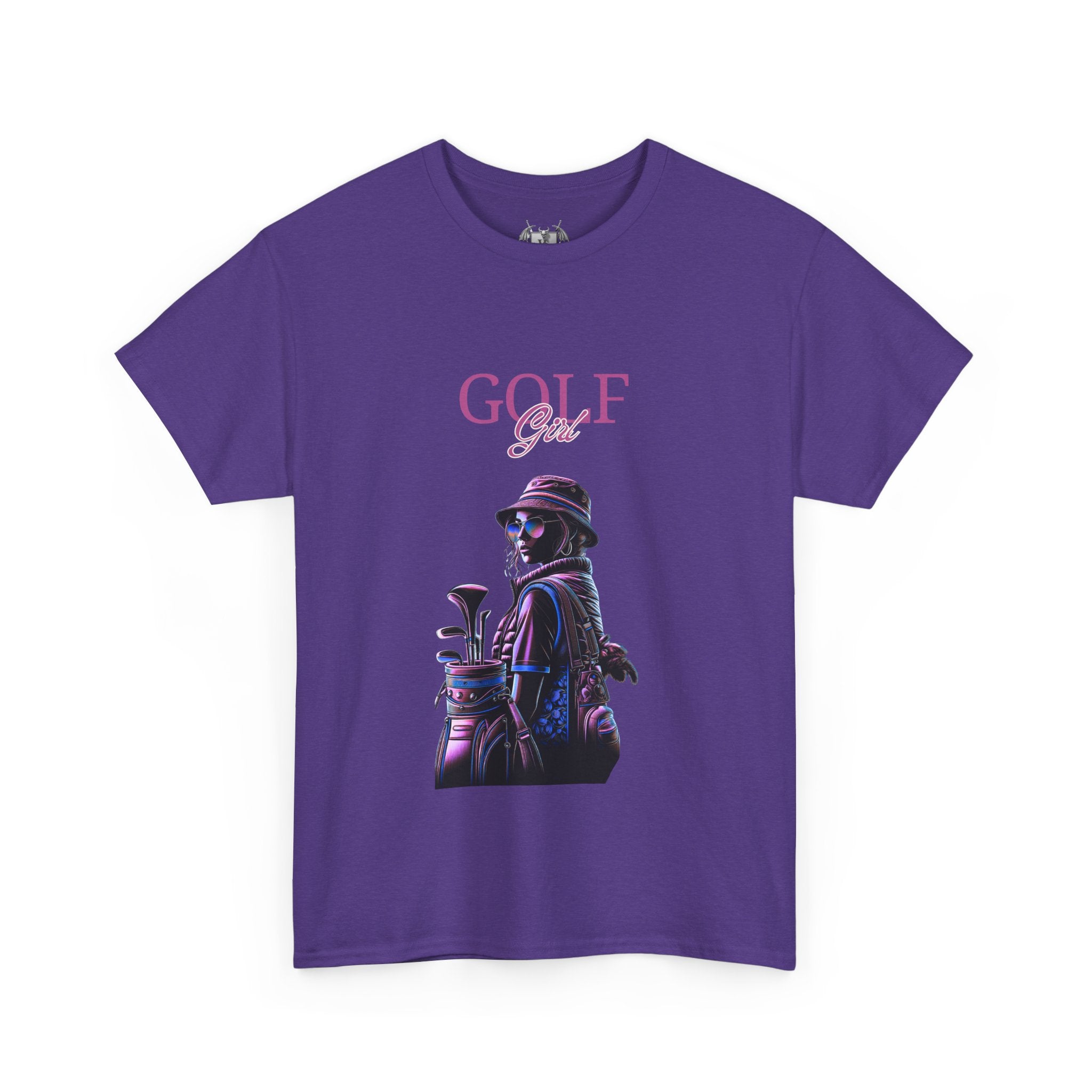Golf Girl Unisex Heavy Cotton Tee - Stylish Golf Apparel for Enthusiasts