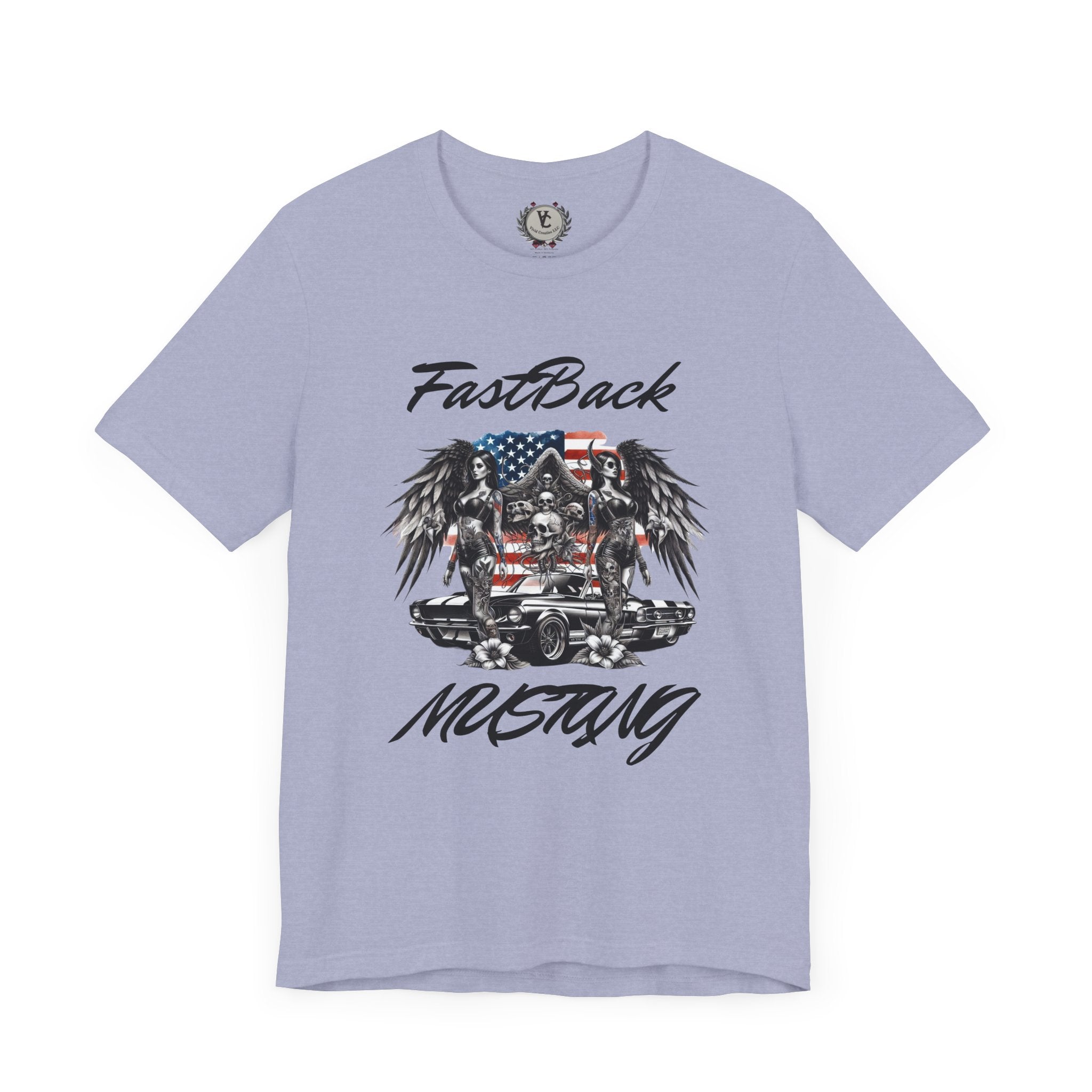 FastBack Mustang Graphic Tee - Perfect for Car Enthusiasts