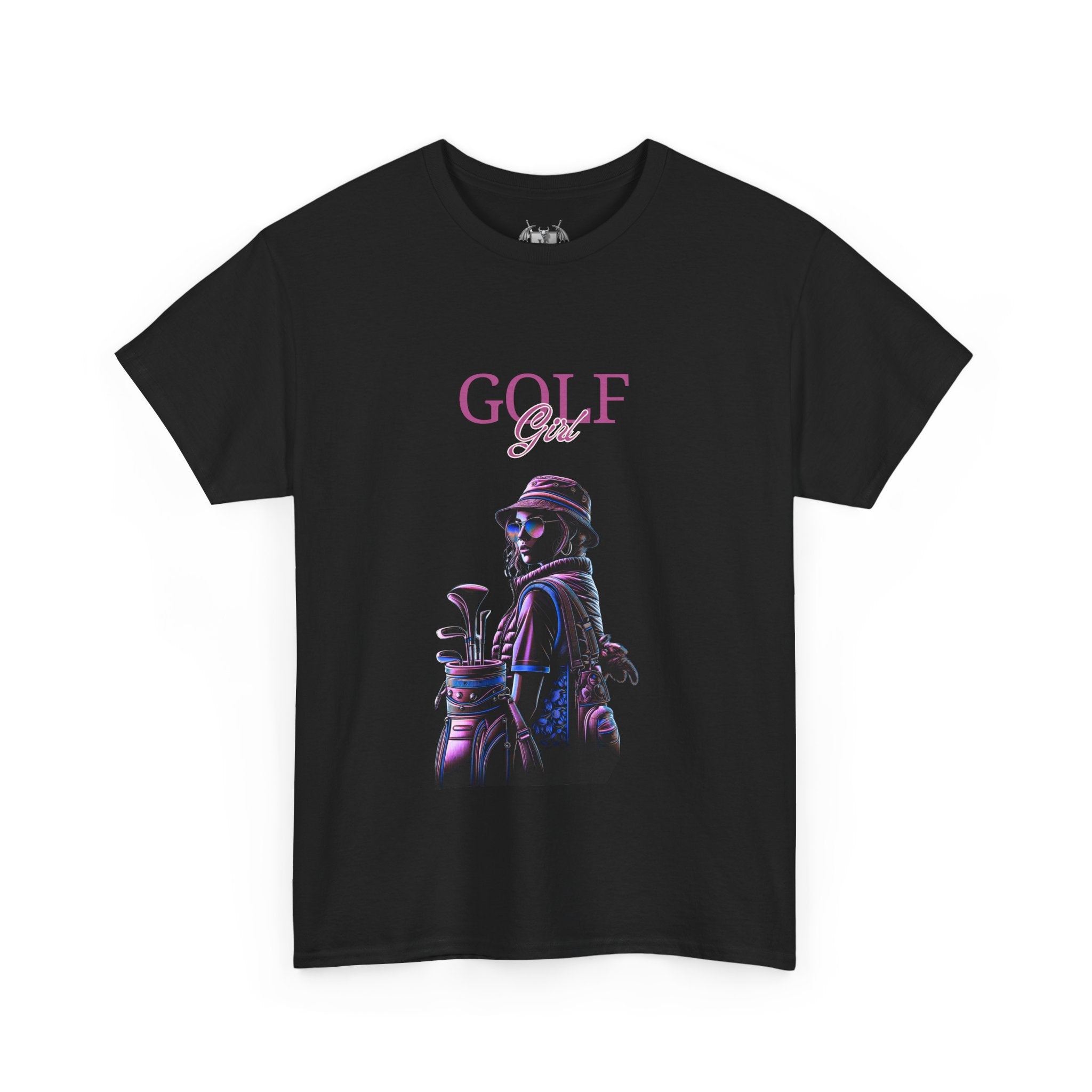 Golf Girl Unisex Heavy Cotton Tee - Stylish Golf Apparel for Enthusiasts