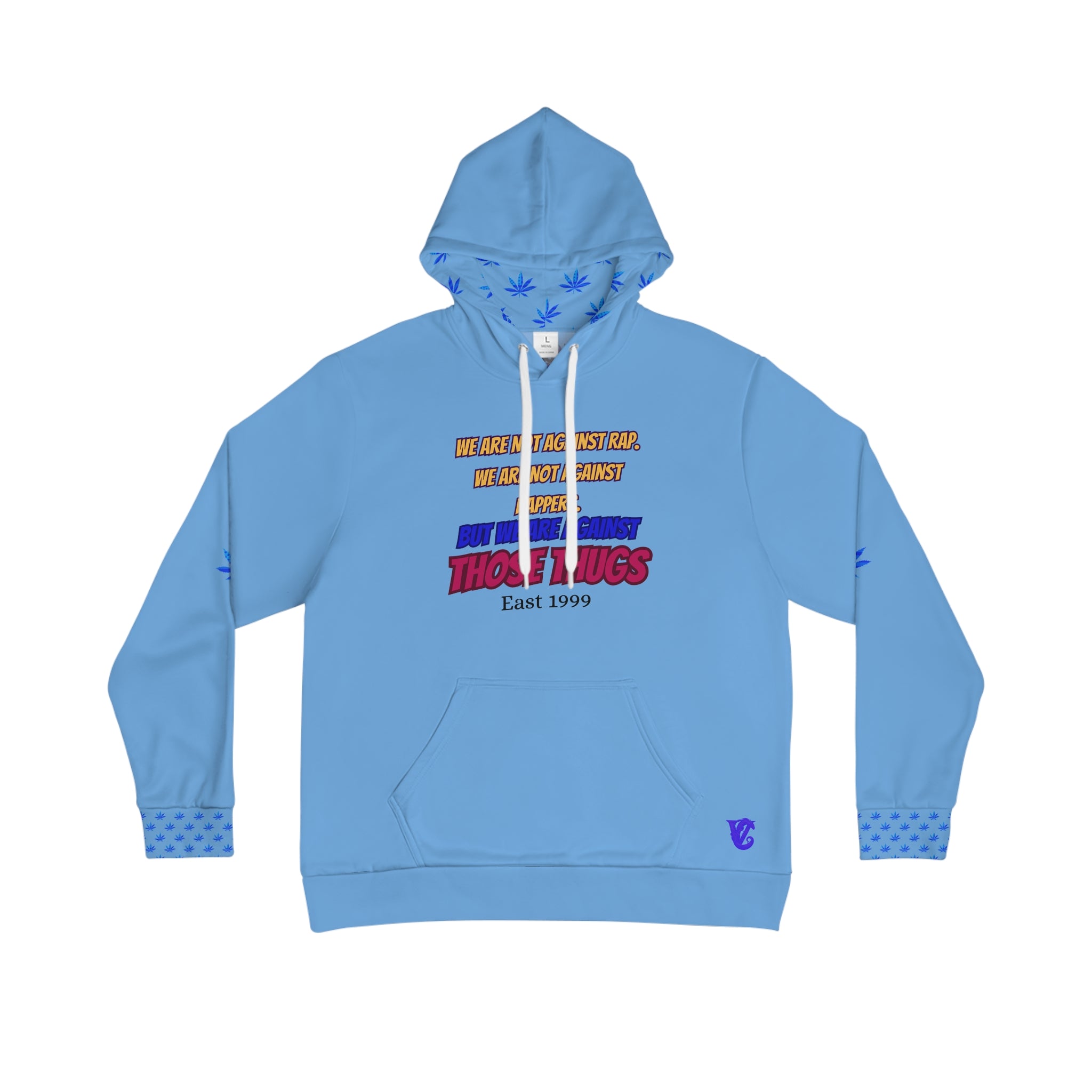 Men's Not Against Rap Hoodie (AOP)