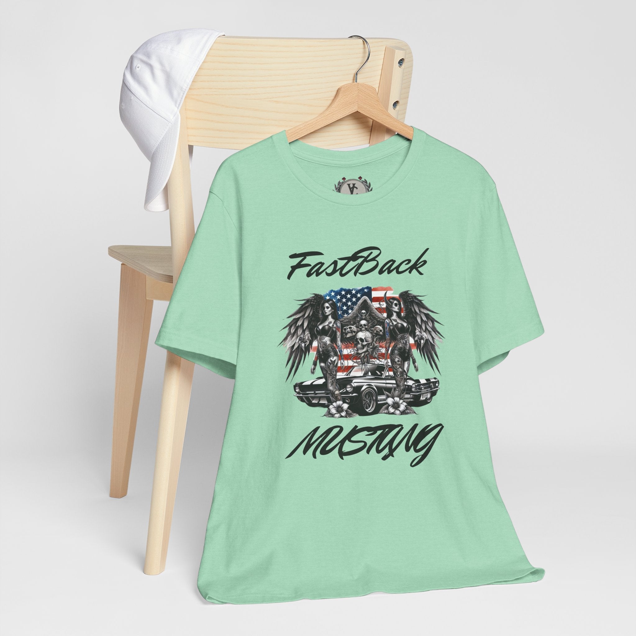 FastBack Mustang Graphic Tee - Perfect for Car Enthusiasts