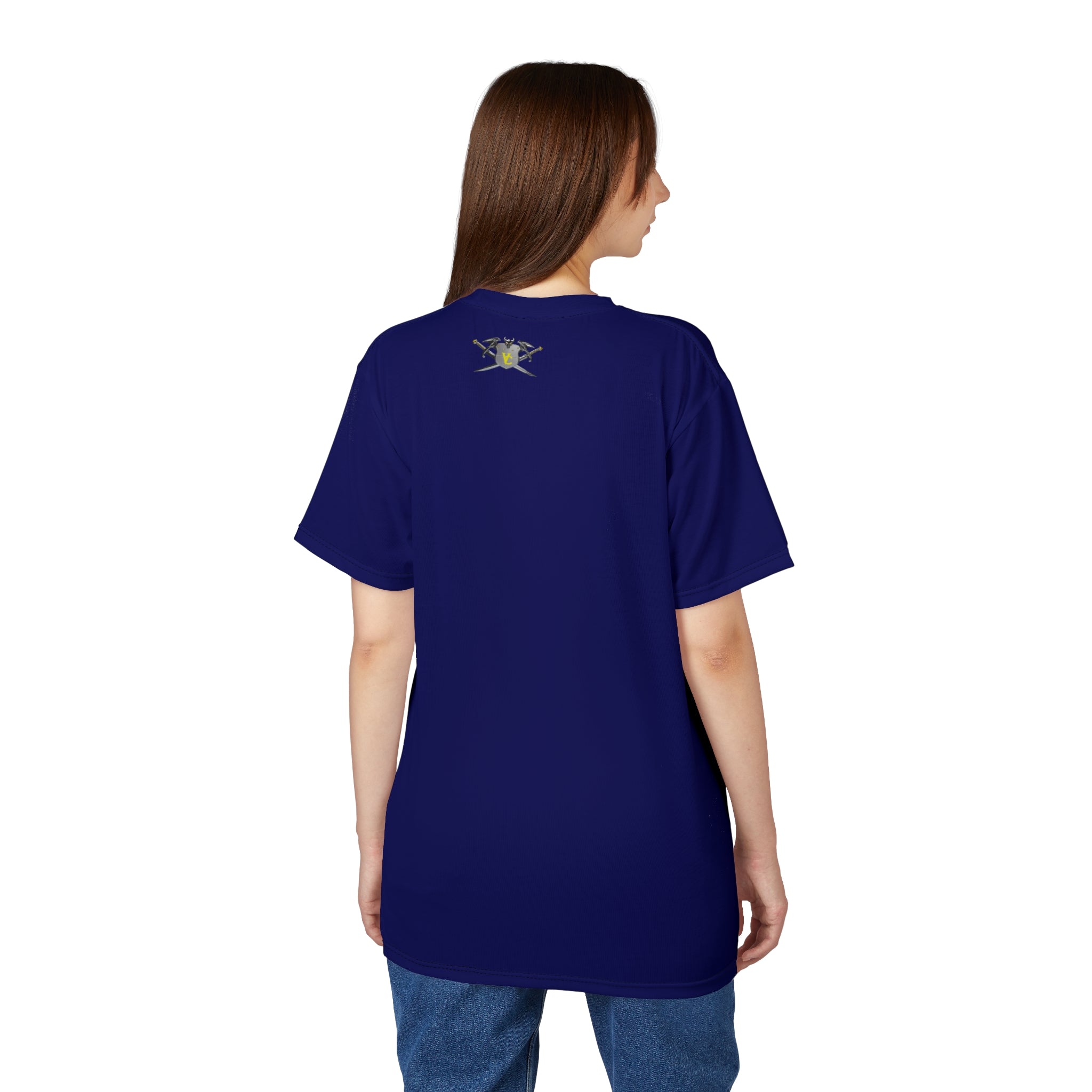 Golf Girl Unisex Cut & Sew Tee - Vibrant Graphic Design for Golf Enthusiasts