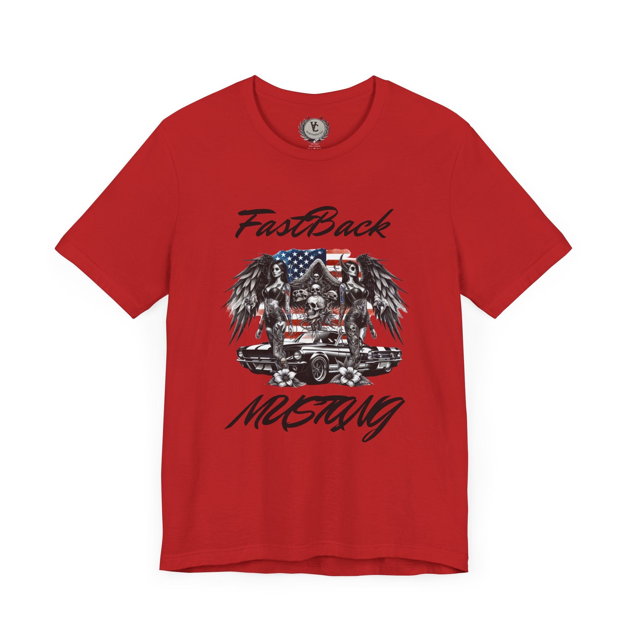 FastBack Mustang Graphic Tee - Perfect for Car Enthusiasts