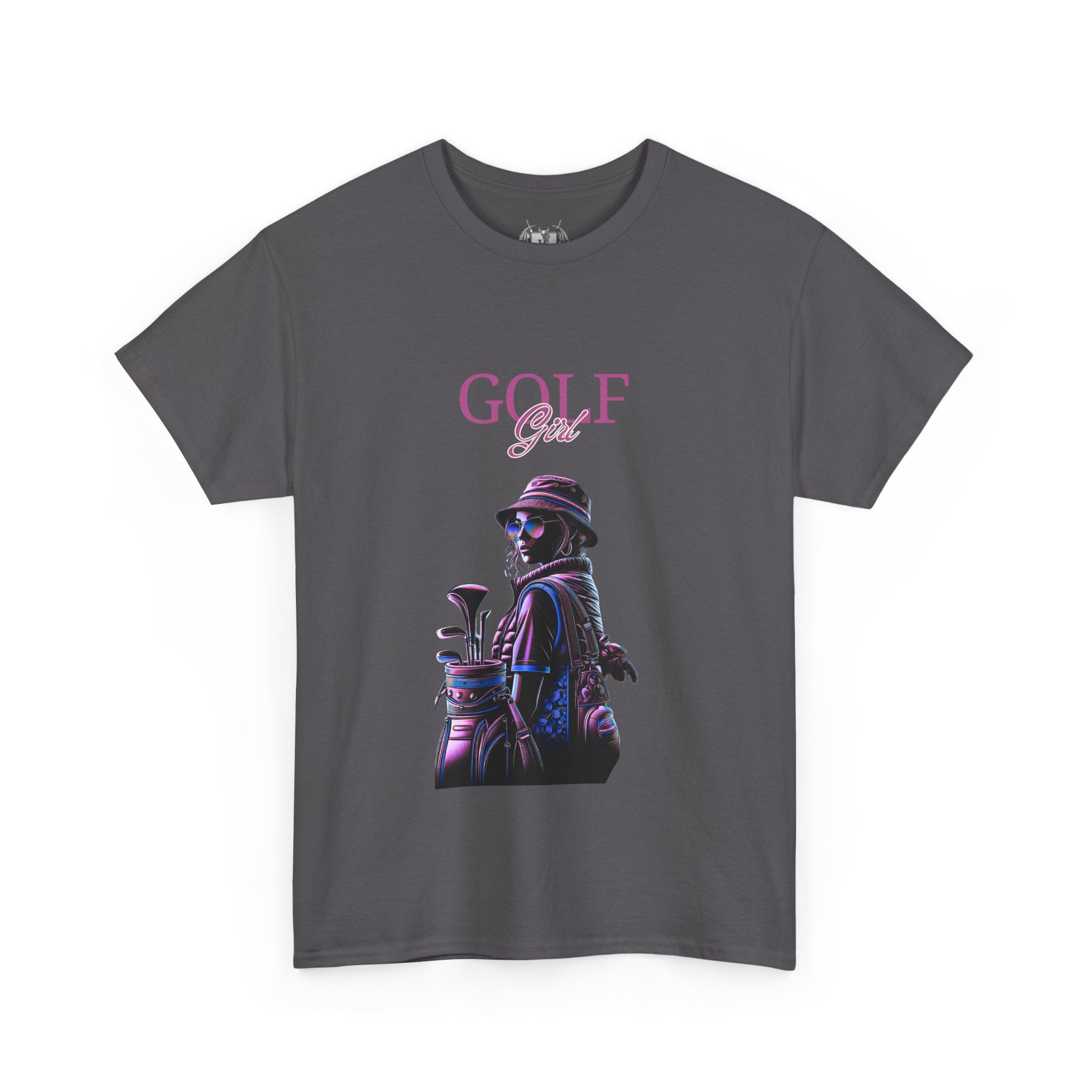 Golf Girl Unisex Heavy Cotton Tee - Stylish Golf Apparel for Enthusiasts