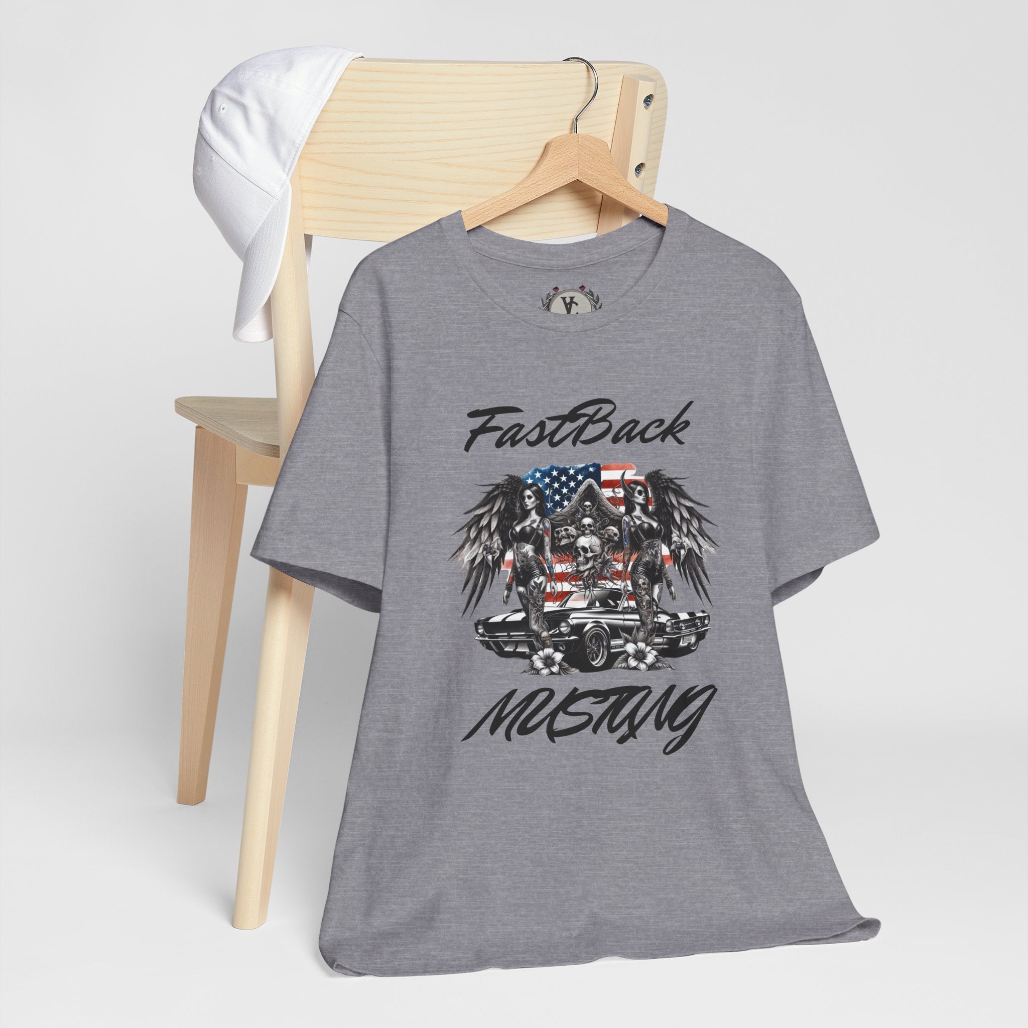 FastBack Mustang Graphic Tee - Perfect for Car Enthusiasts