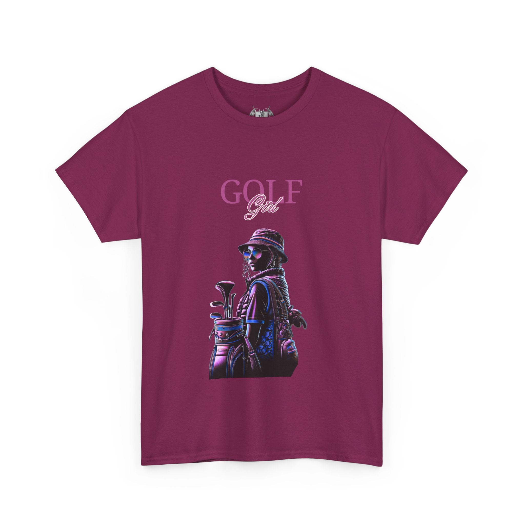Golf Girl Unisex Heavy Cotton Tee - Stylish Golf Apparel for Enthusiasts