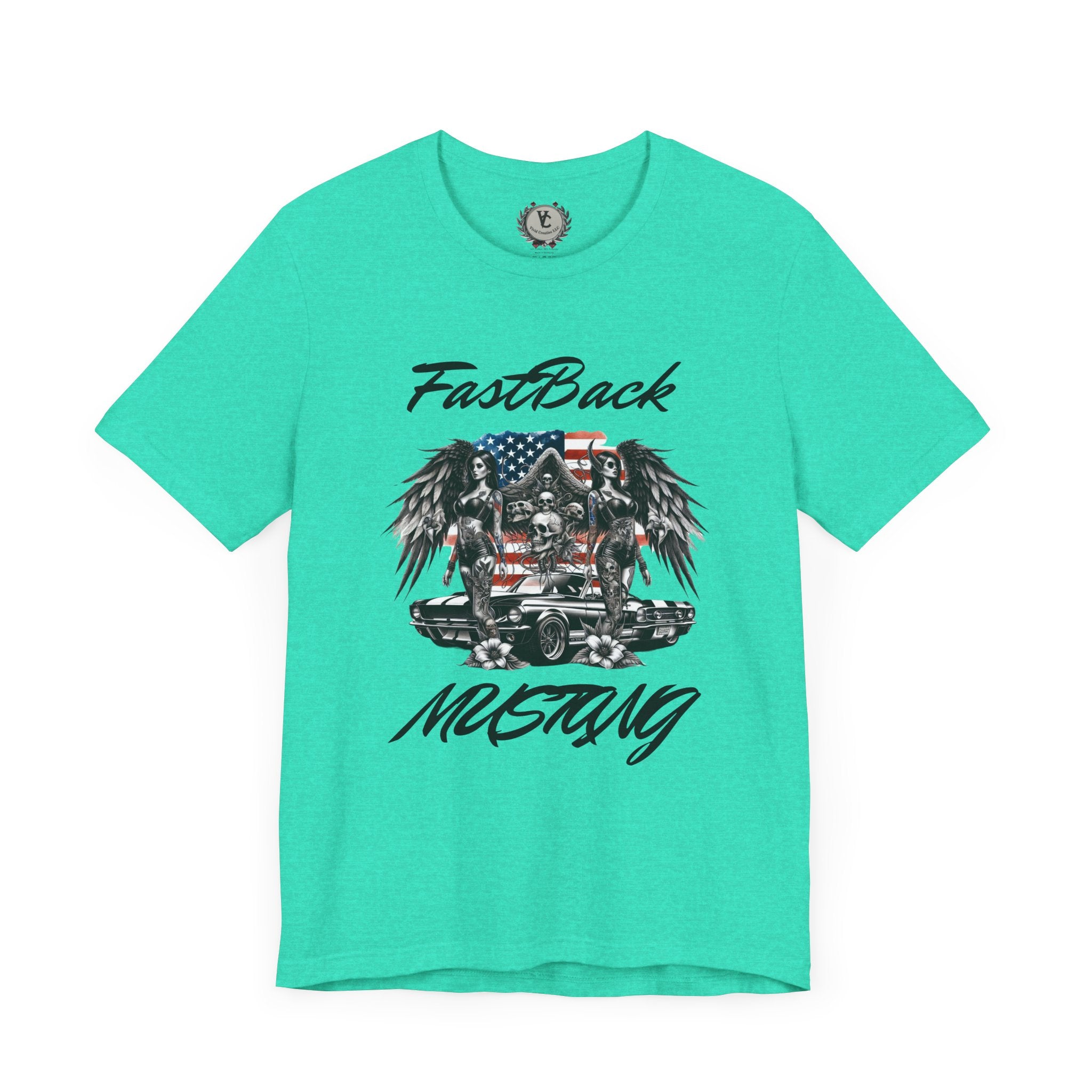 FastBack Mustang Graphic Tee - Perfect for Car Enthusiasts