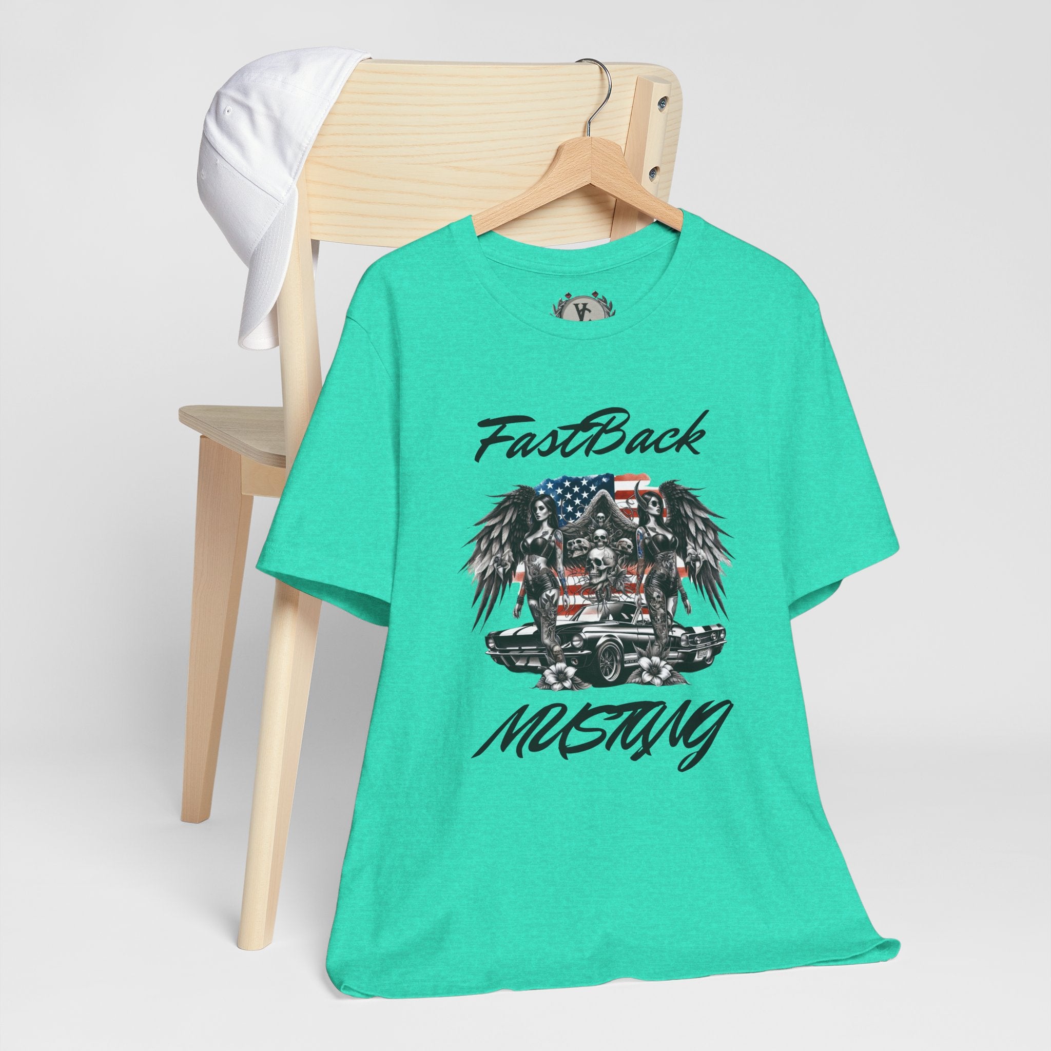 FastBack Mustang Graphic Tee - Perfect for Car Enthusiasts
