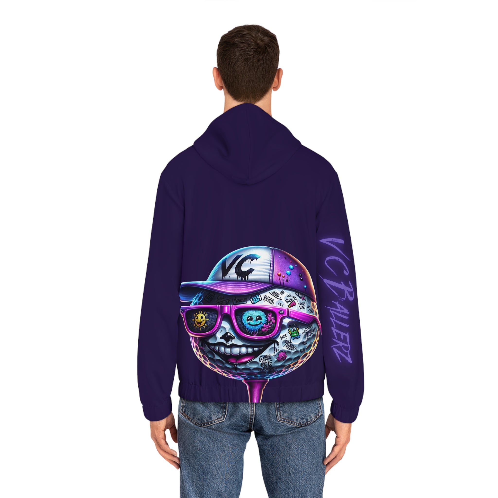 VC Ballerz 002 Hoodie, Full-Zip Golf Hoodie