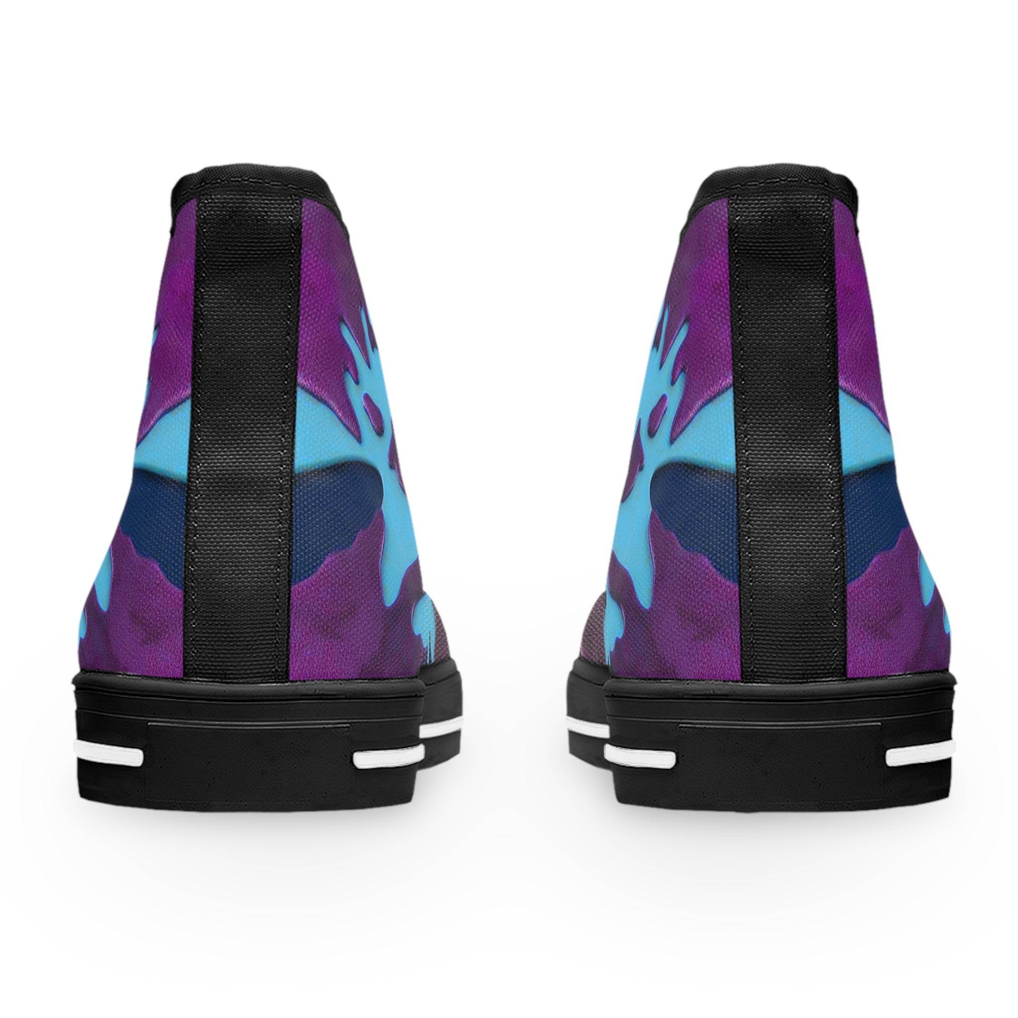 Stylish Camo High Top Sneakers for Women - Trendy Streetwear Footwear
