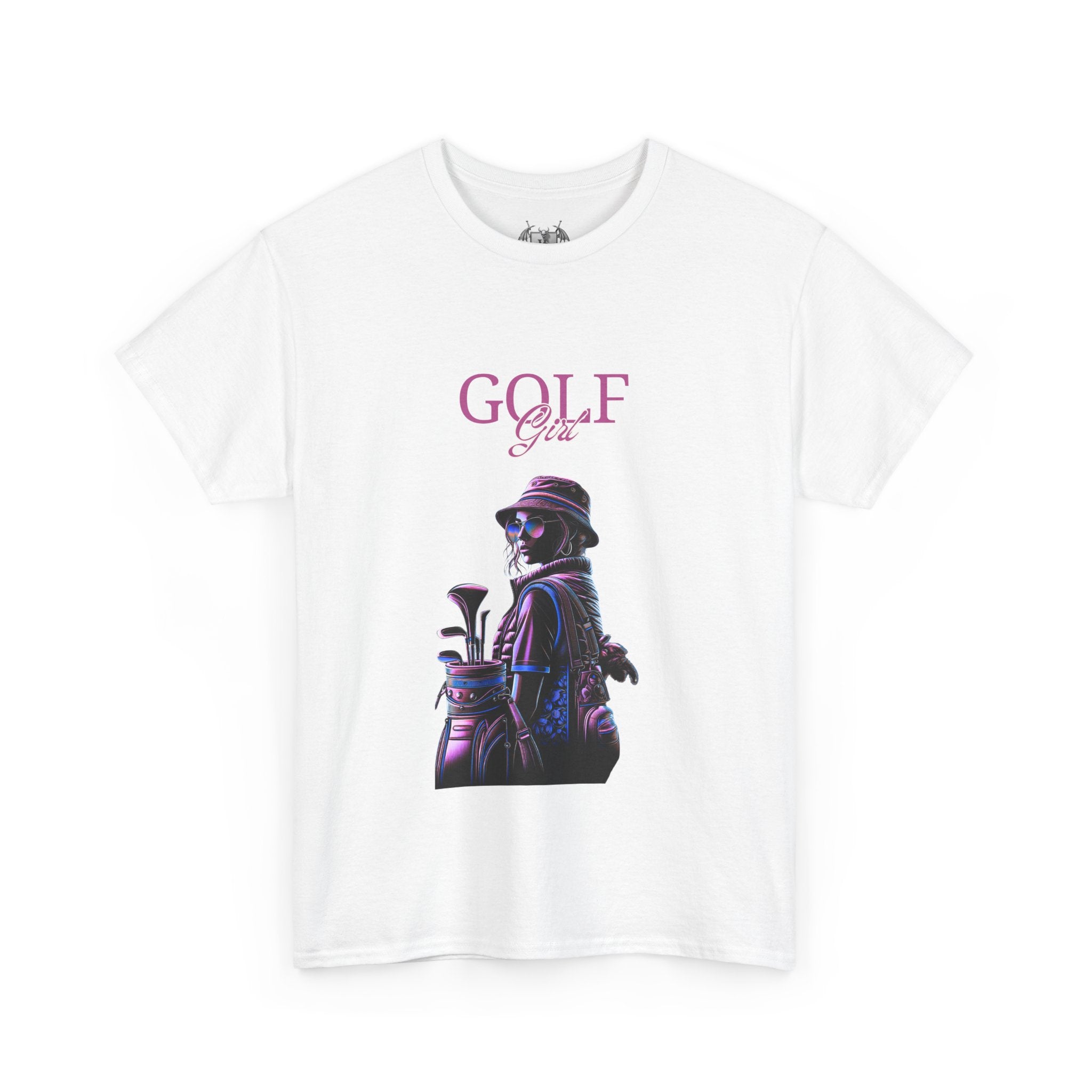 Golf Girl Unisex Heavy Cotton Tee - Stylish Golf Apparel for Enthusiasts