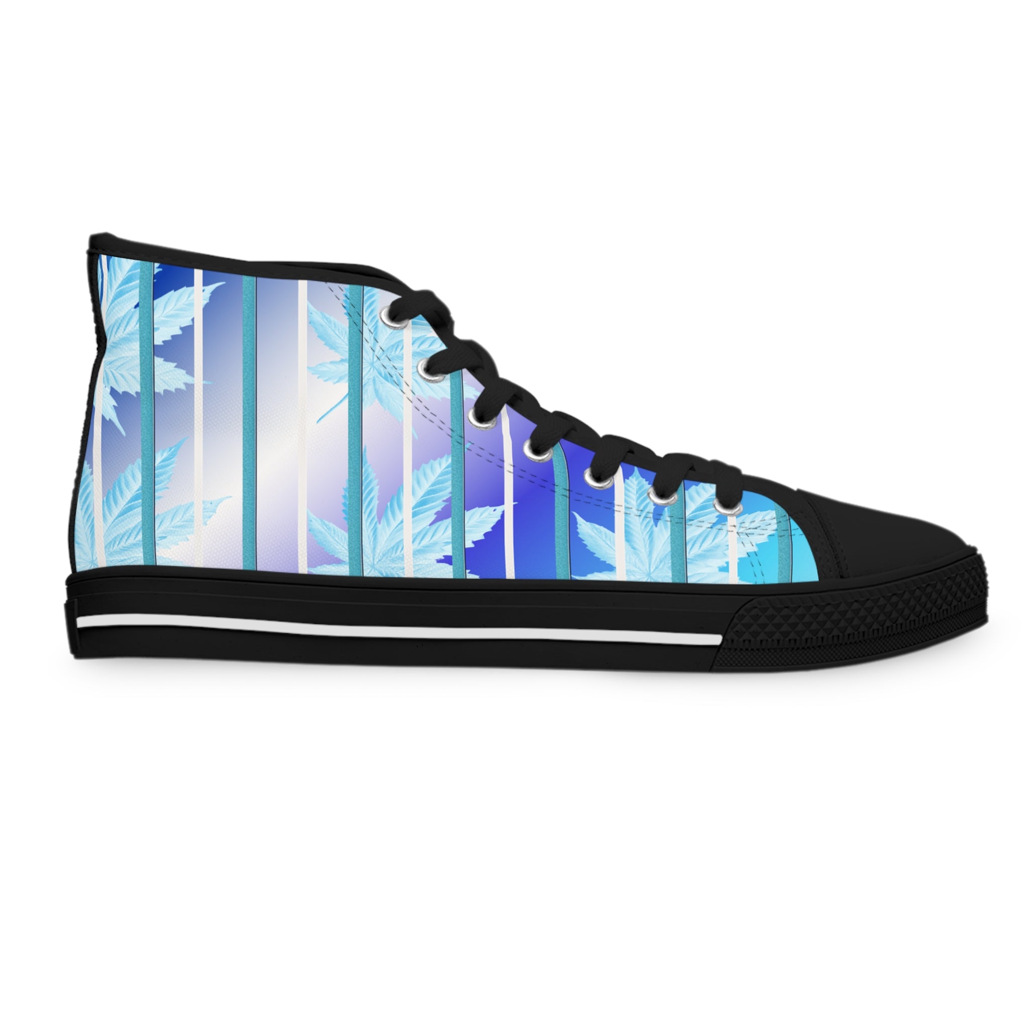 Stylish Women's High Top Sneakers with Feathers Design - Trendy Casual Footwear