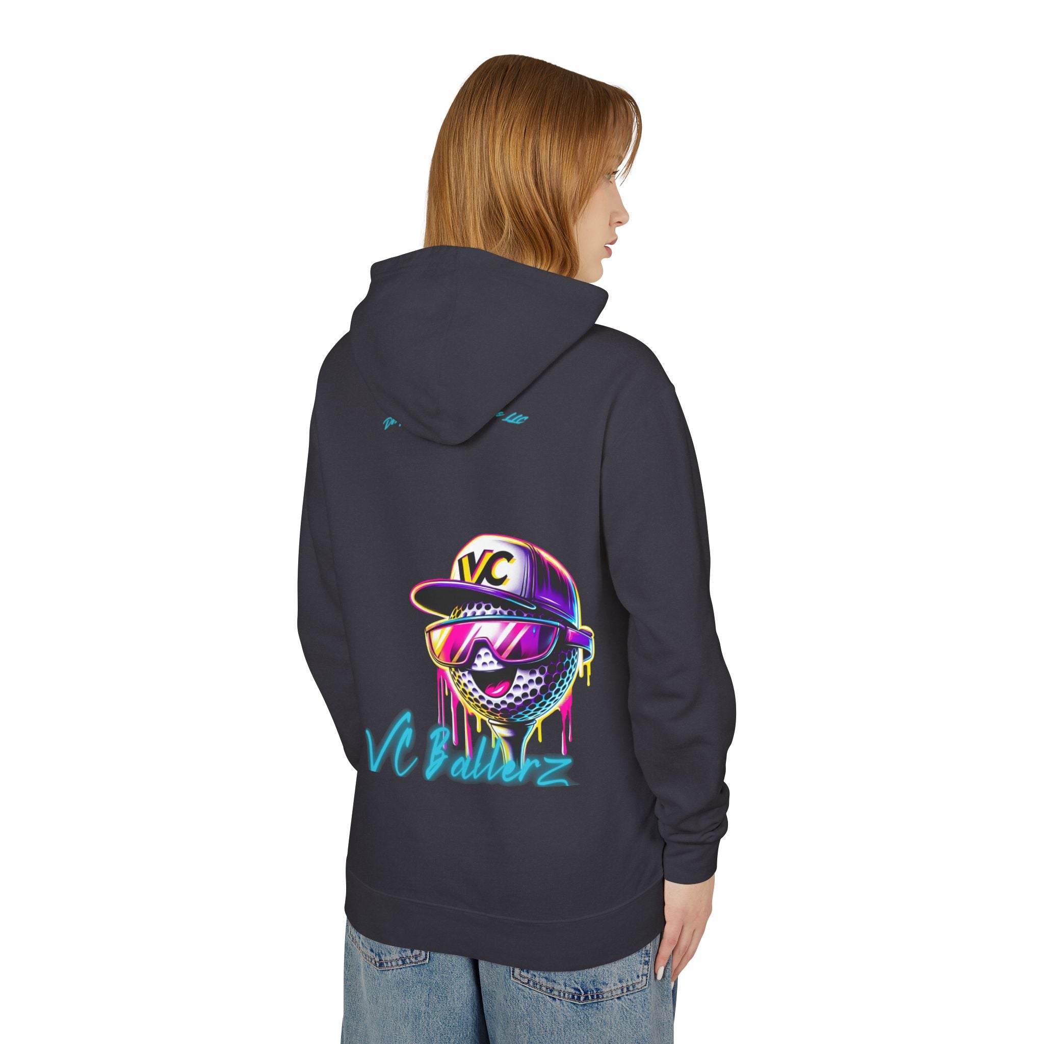 VC Ballerz 003 Hoodie, Lightweight Hooded Sweatshirt