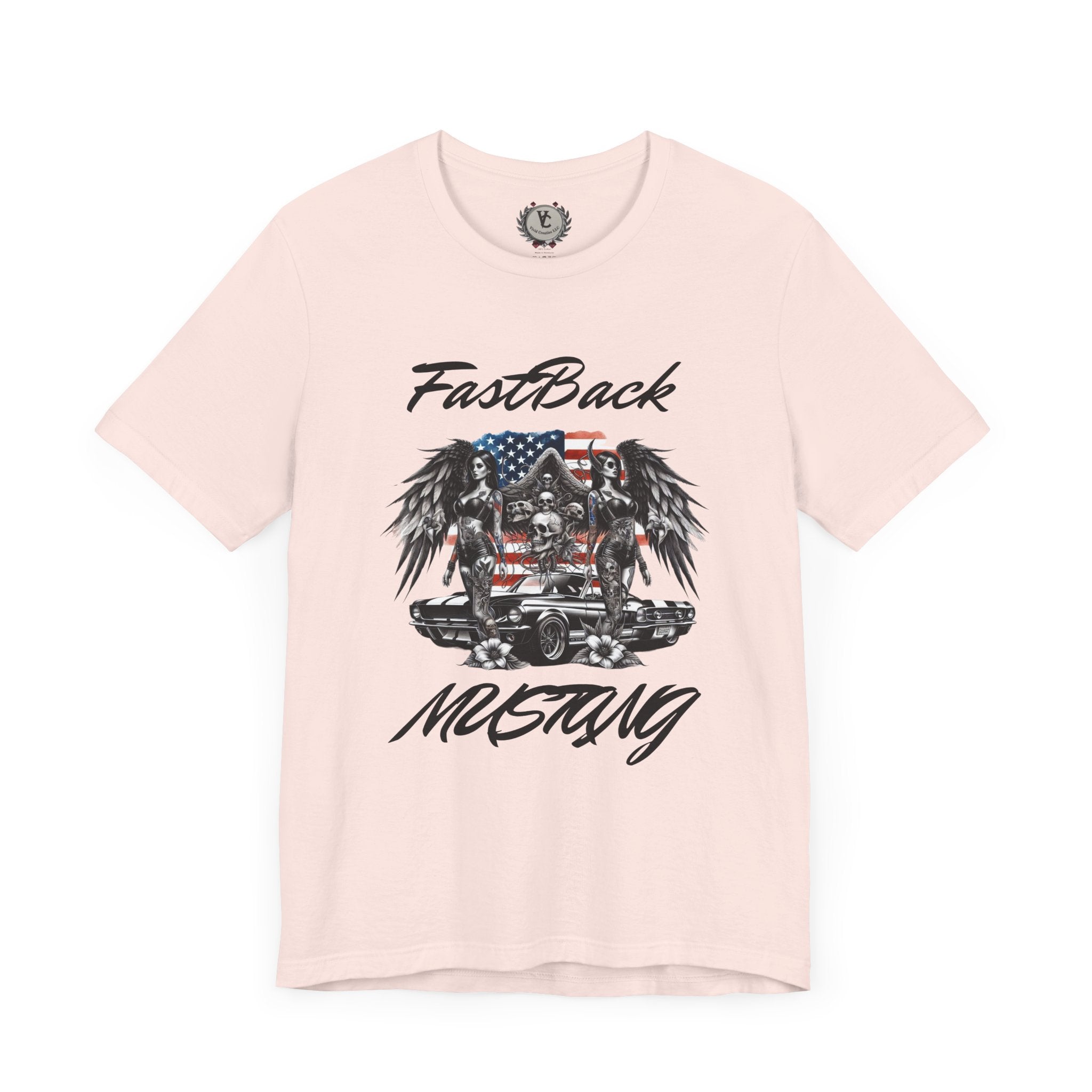 FastBack Mustang Graphic Tee - Perfect for Car Enthusiasts