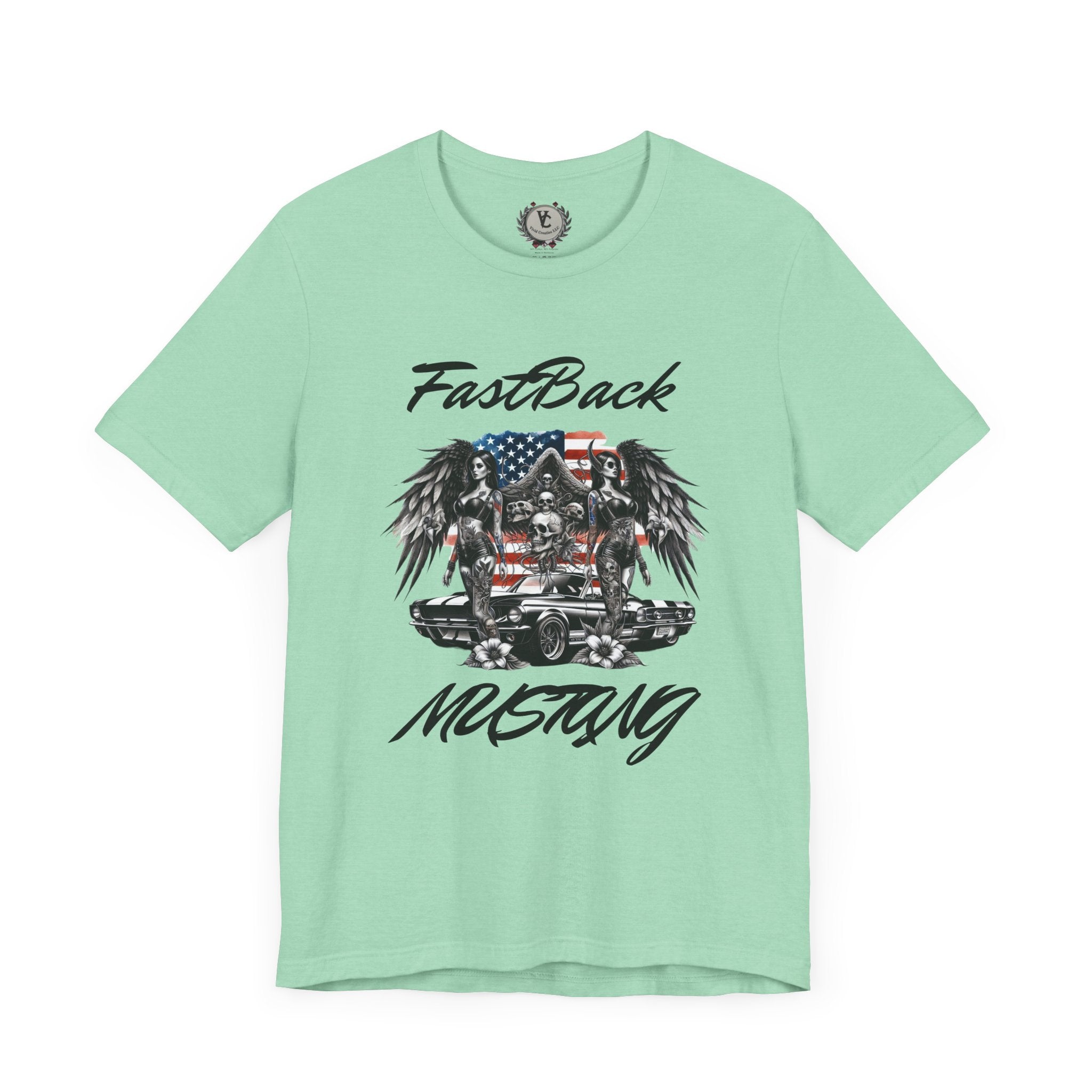 FastBack Mustang Graphic Tee - Perfect for Car Enthusiasts