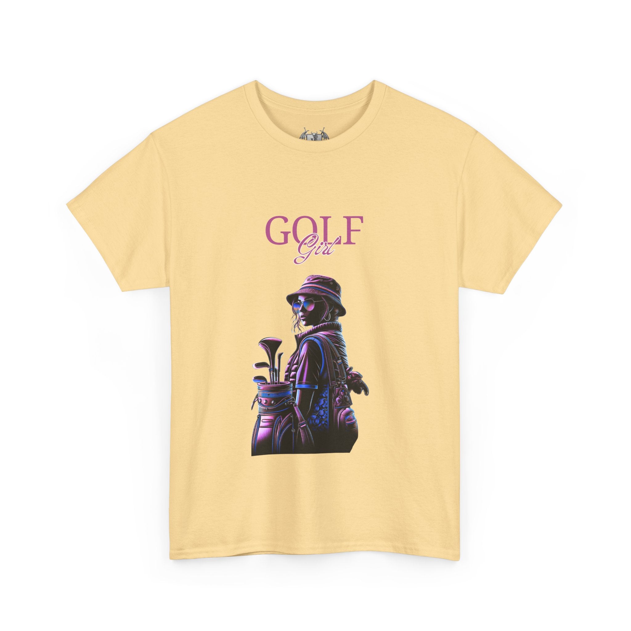 Golf Girl Unisex Heavy Cotton Tee - Stylish Golf Apparel for Enthusiasts