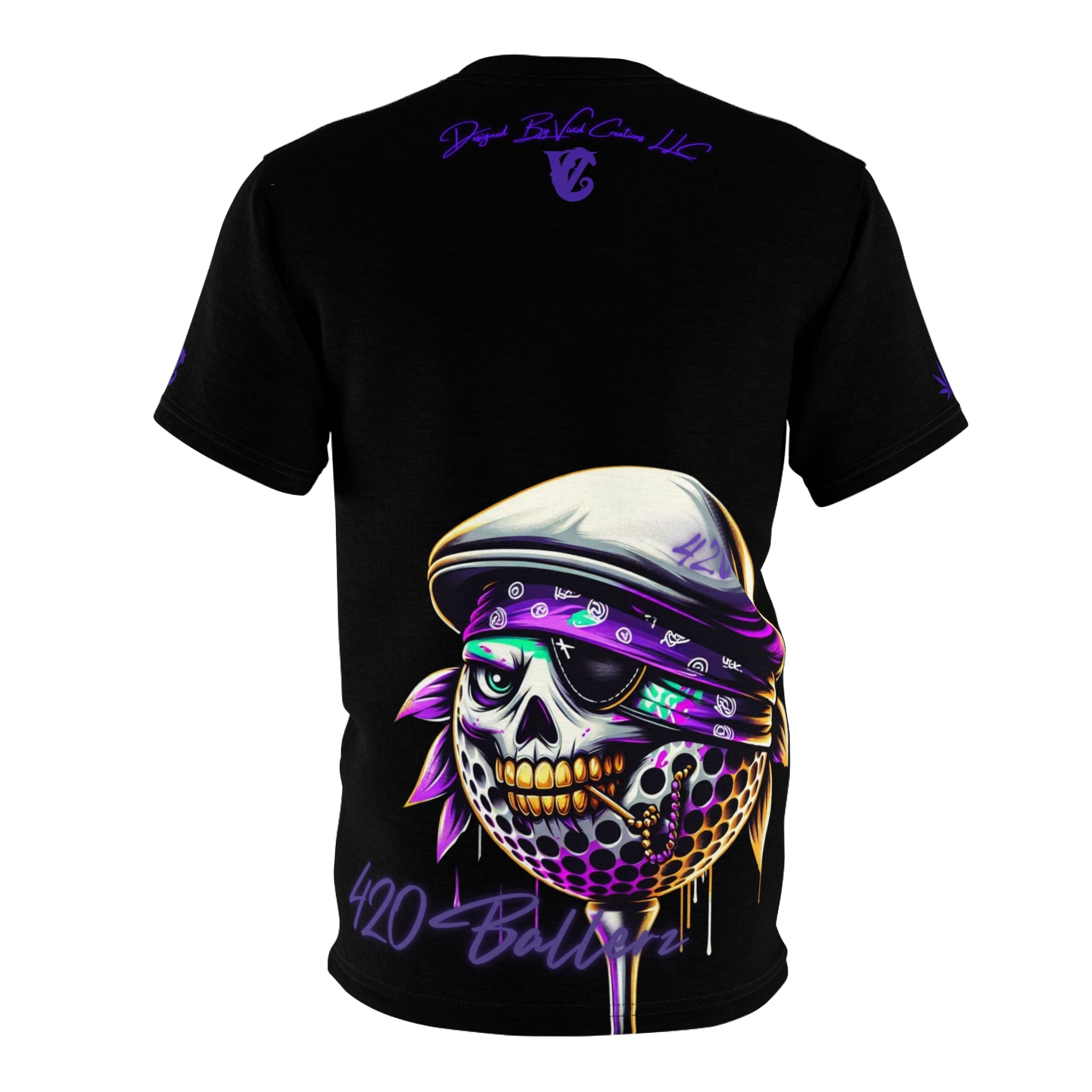 420 Ballerz 010 T-shirt, Golf T-shirt