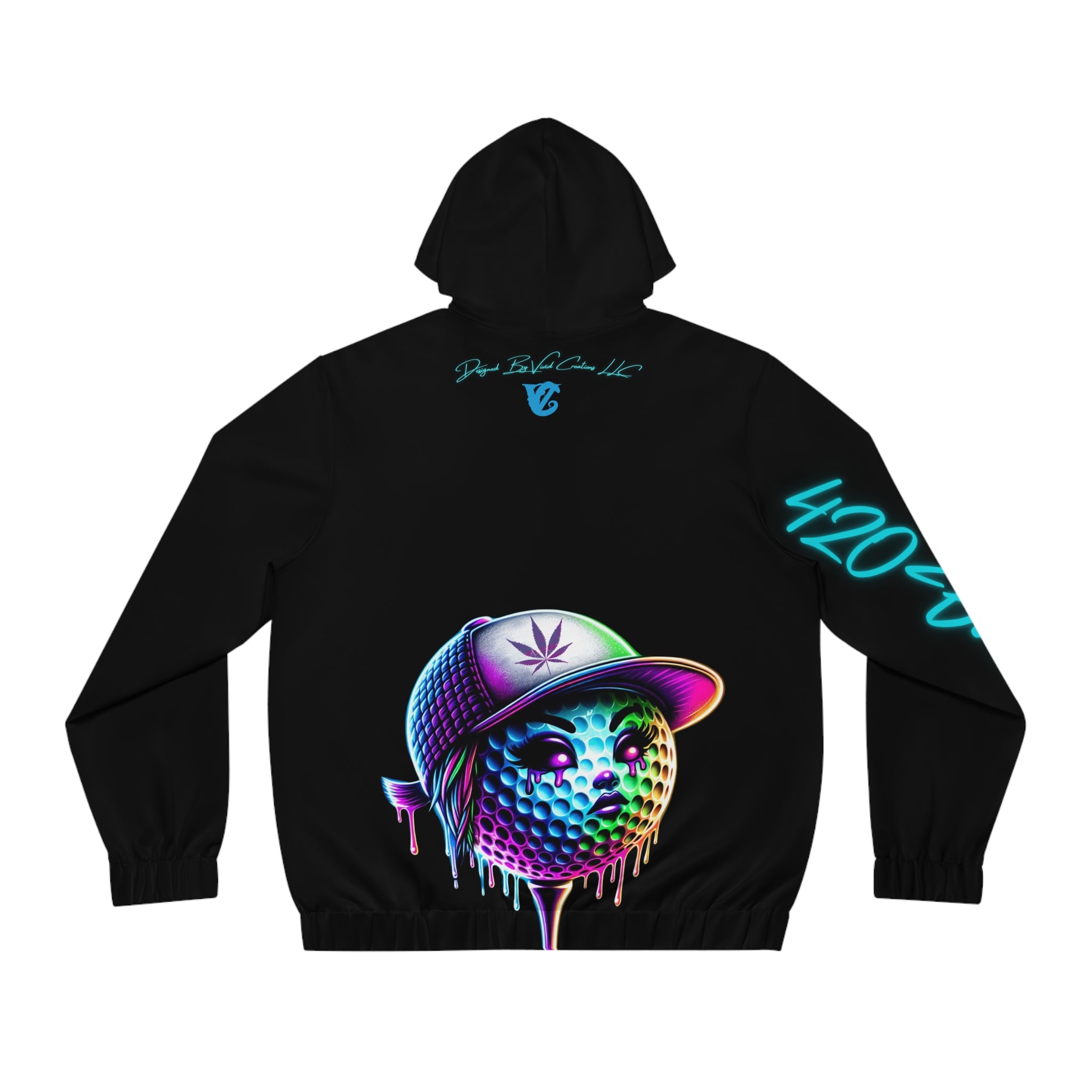 420 Ballerz 001 Hoodie, Full-Zip Golf Hoodie