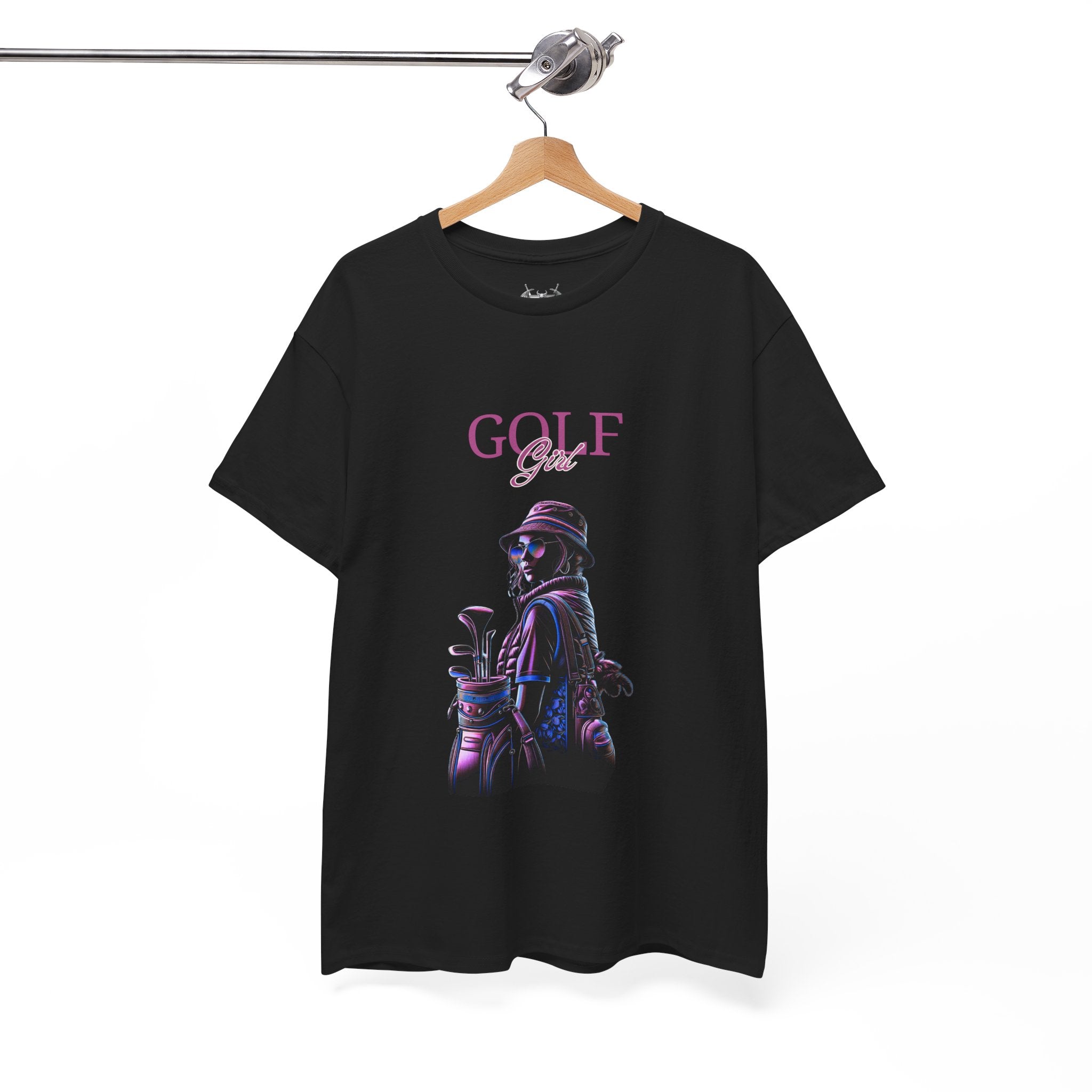 Golf Girl Unisex Heavy Cotton Tee - Stylish Golf Apparel for Enthusiasts