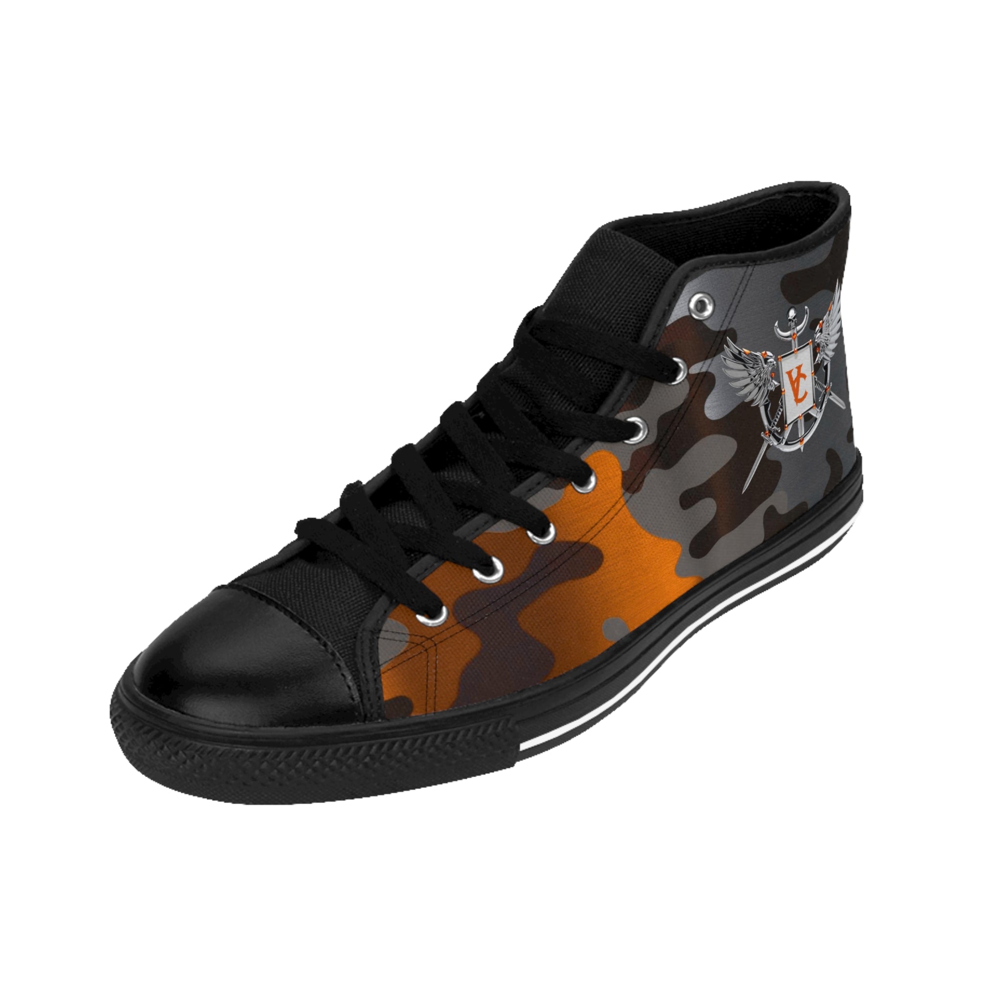 Men's Camo Classic Sneakers – Stylish Military-Inspired Footwear