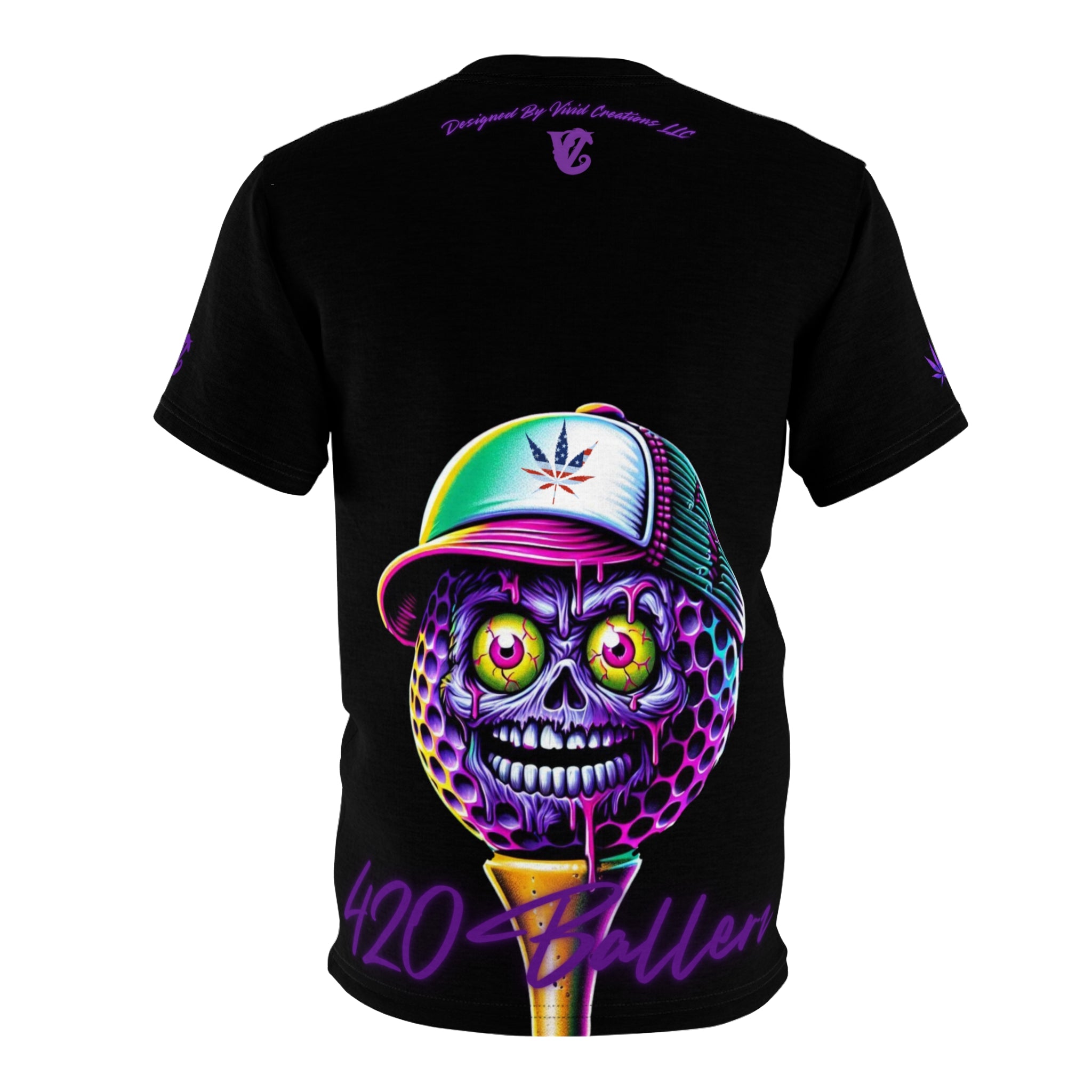 420 Ballerz 009 T-shirt, Golf T-shirt