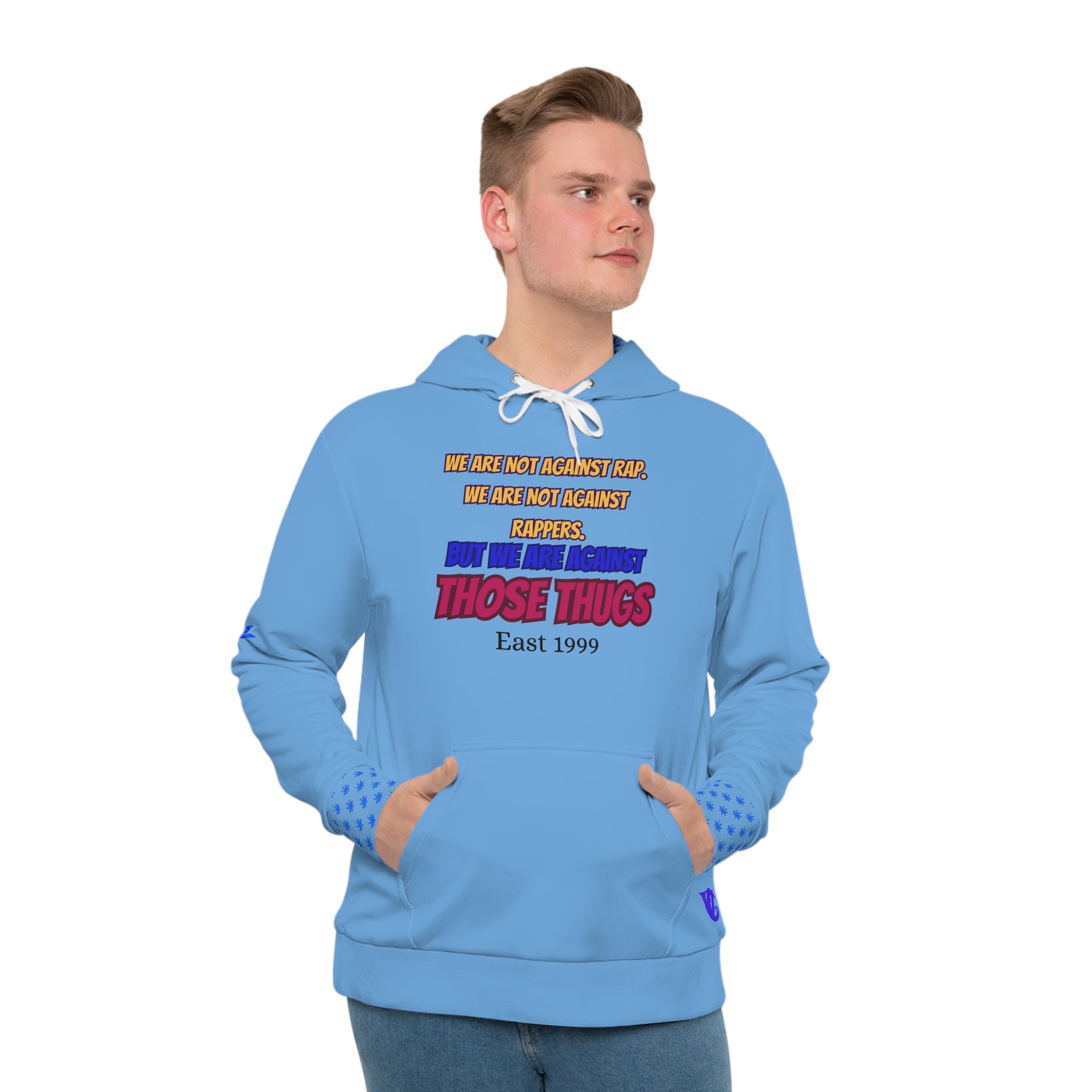 Men's Not Against Rap Hoodie (AOP)
