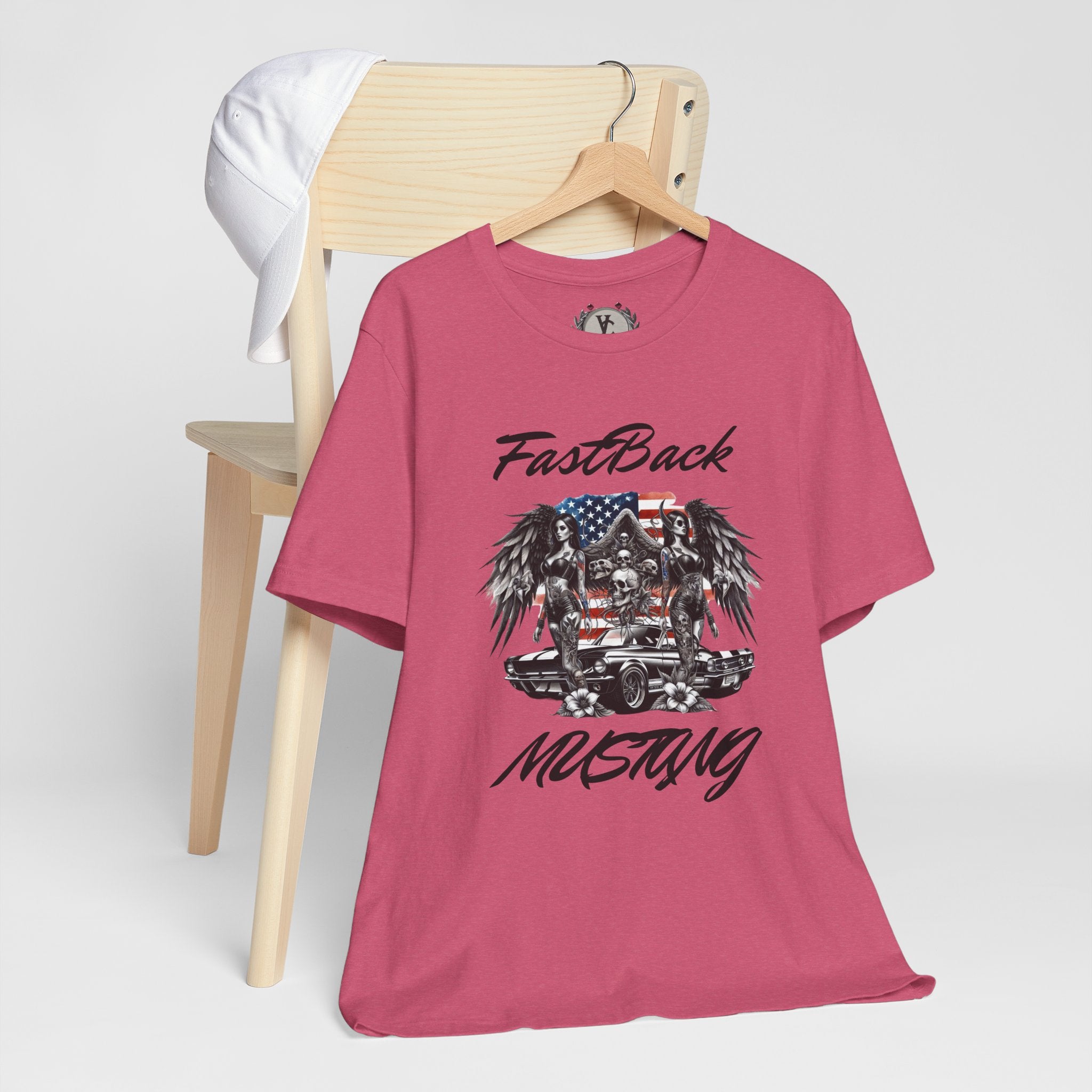 FastBack Mustang Graphic Tee - Perfect for Car Enthusiasts
