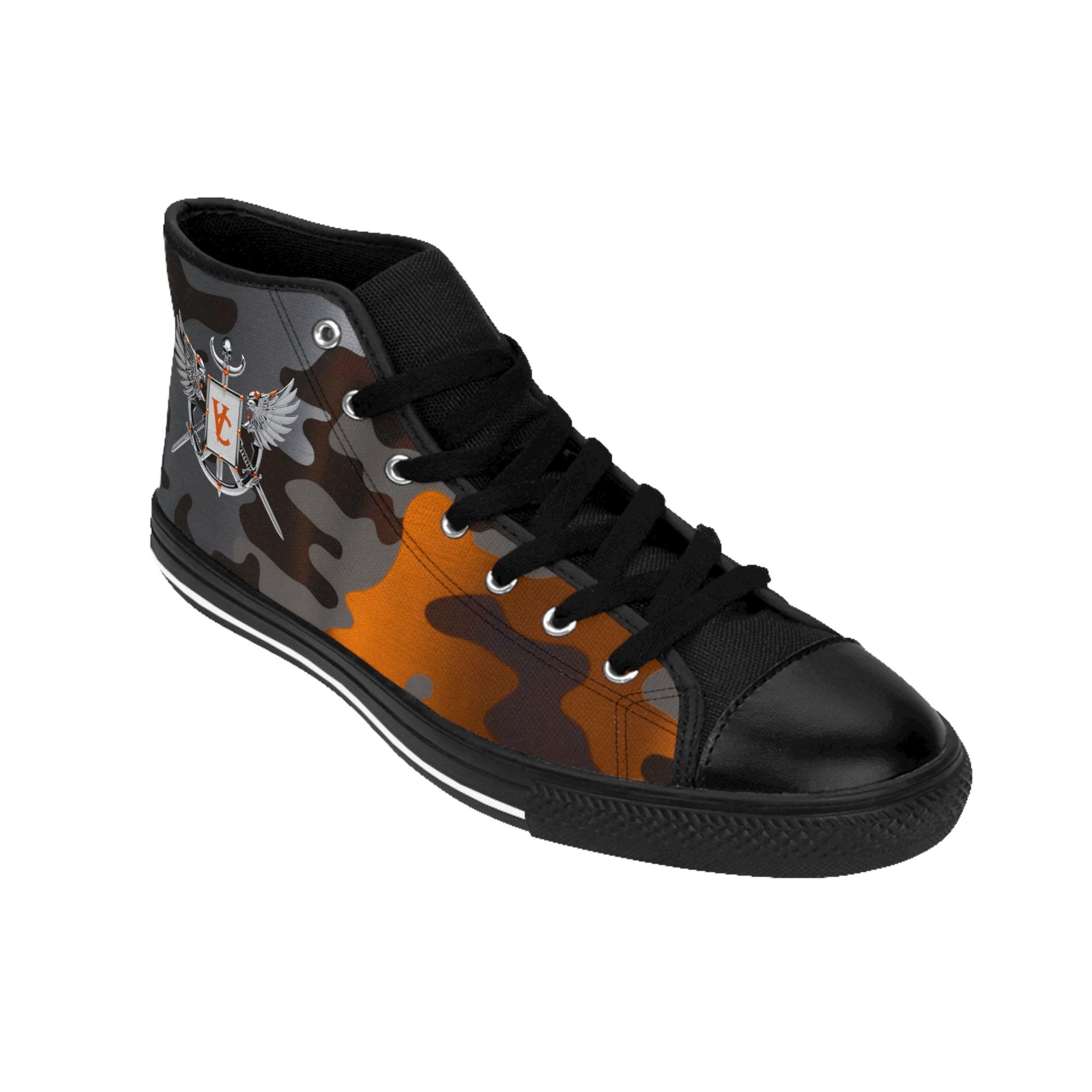 Men's Camo Classic Sneakers – Stylish Military-Inspired Footwear