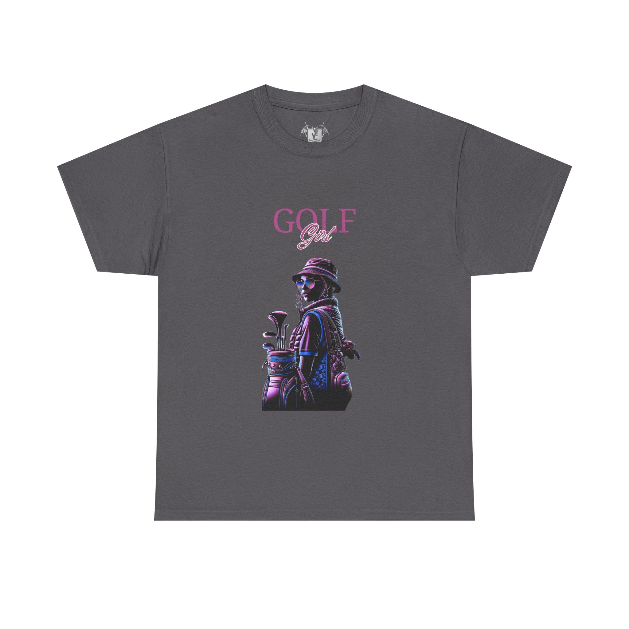 Golf Girl Unisex Heavy Cotton Tee - Stylish Golf Apparel for Enthusiasts