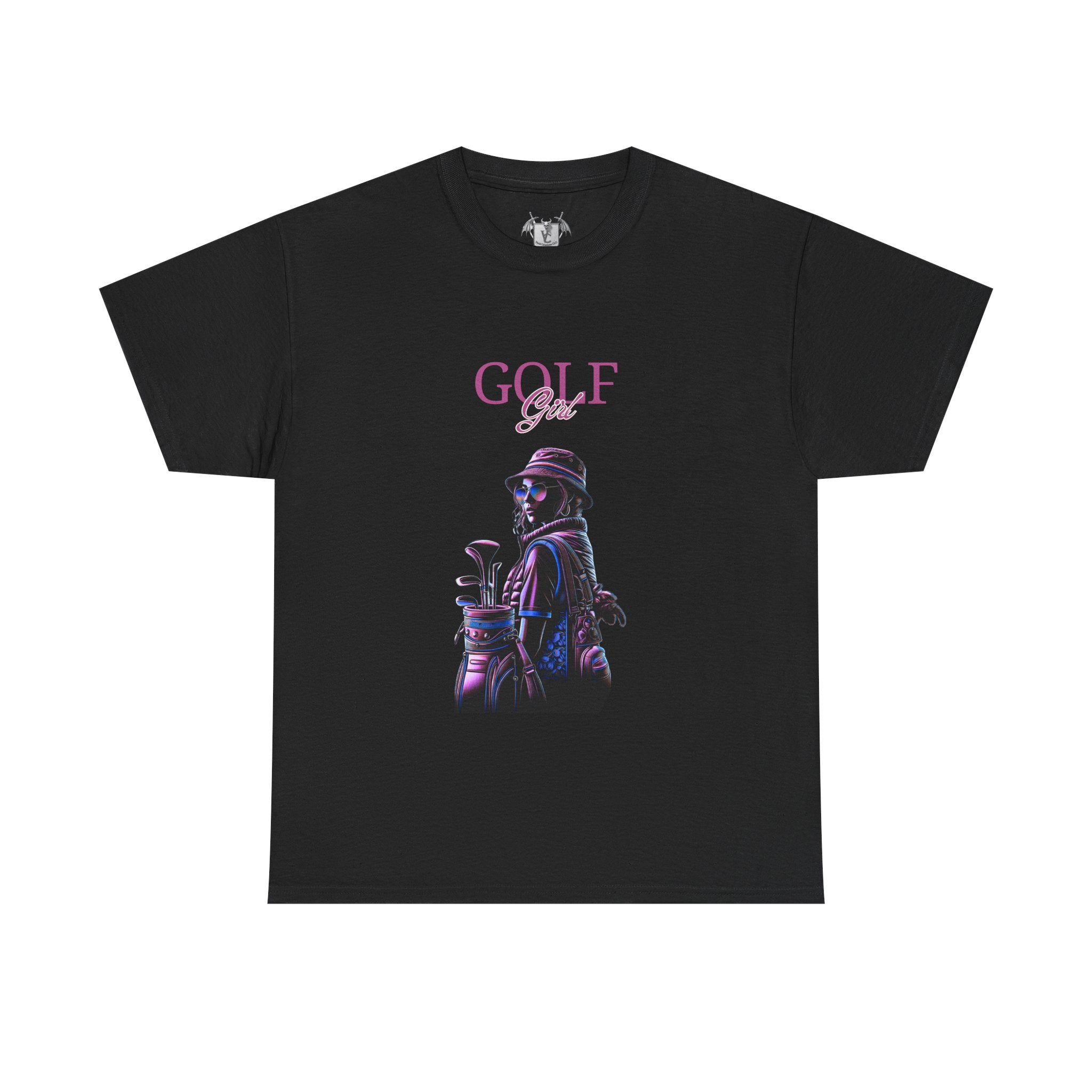Golf Girl Unisex Heavy Cotton Tee - Stylish Golf Apparel for Enthusiasts
