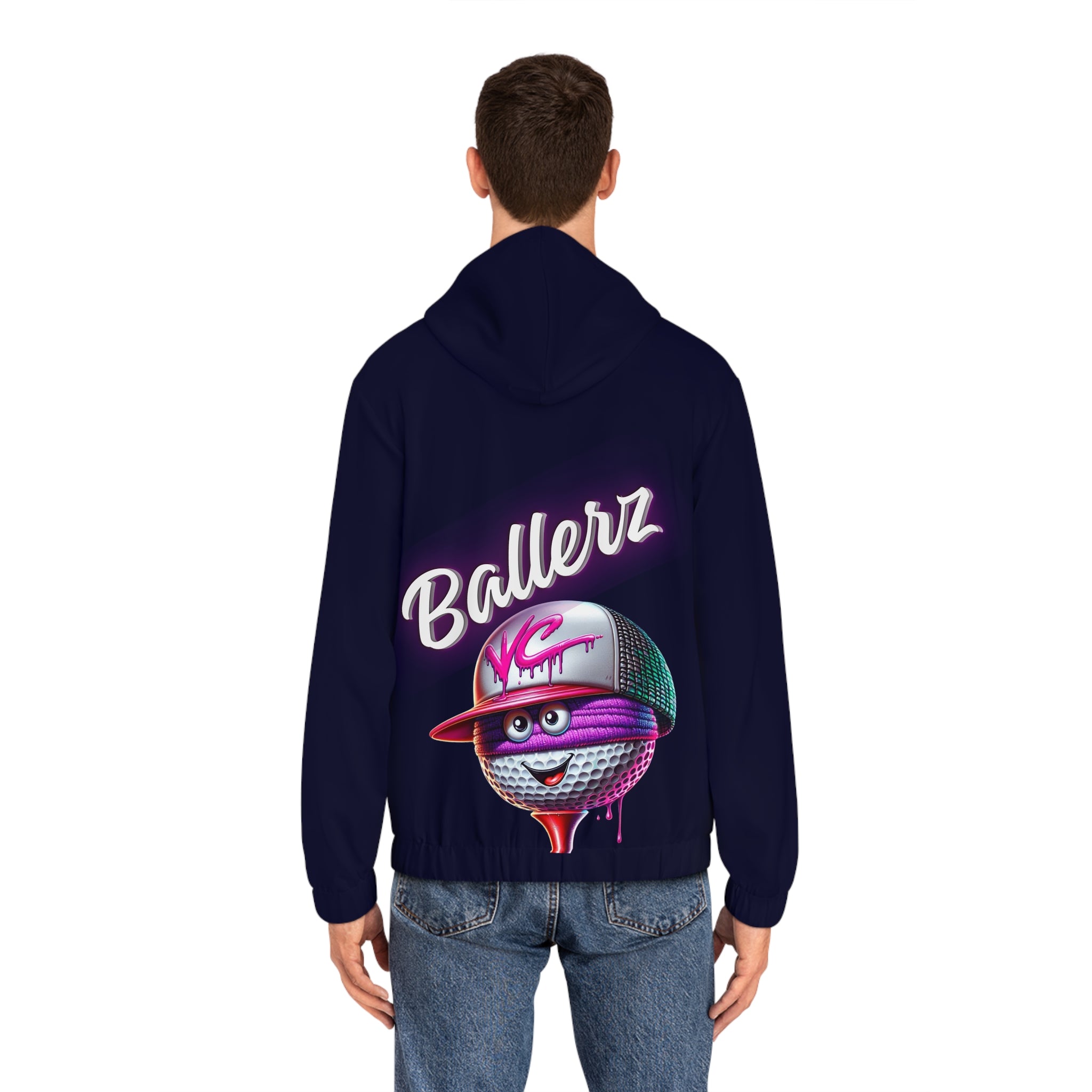VC Ballerz 006 Hoodie, Full-Zip Golf Hoodie