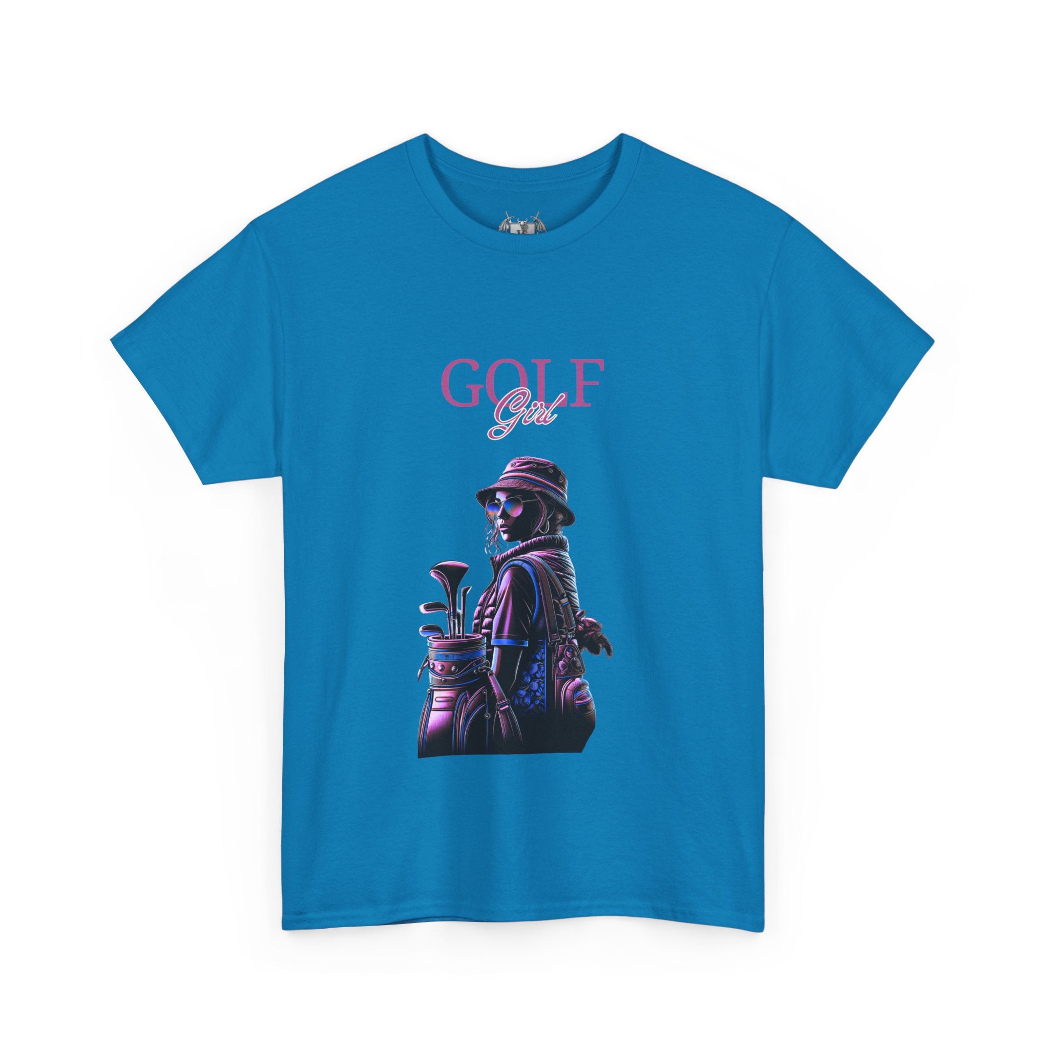 Golf Girl Unisex Heavy Cotton Tee - Stylish Golf Apparel for Enthusiasts