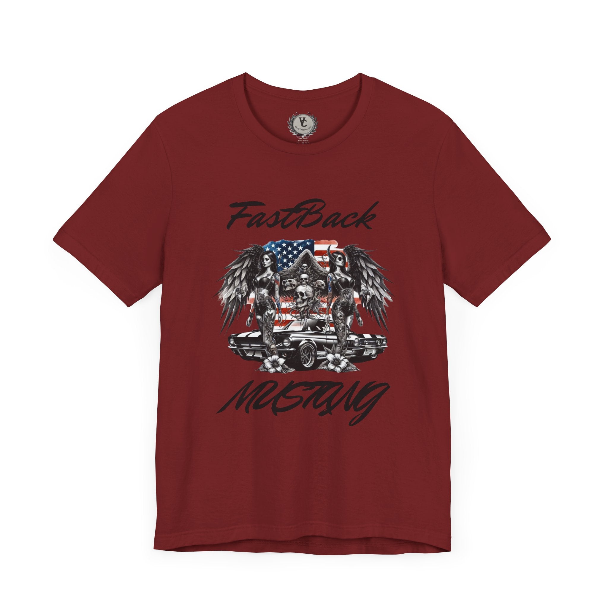 FastBack Mustang Graphic Tee - Perfect for Car Enthusiasts
