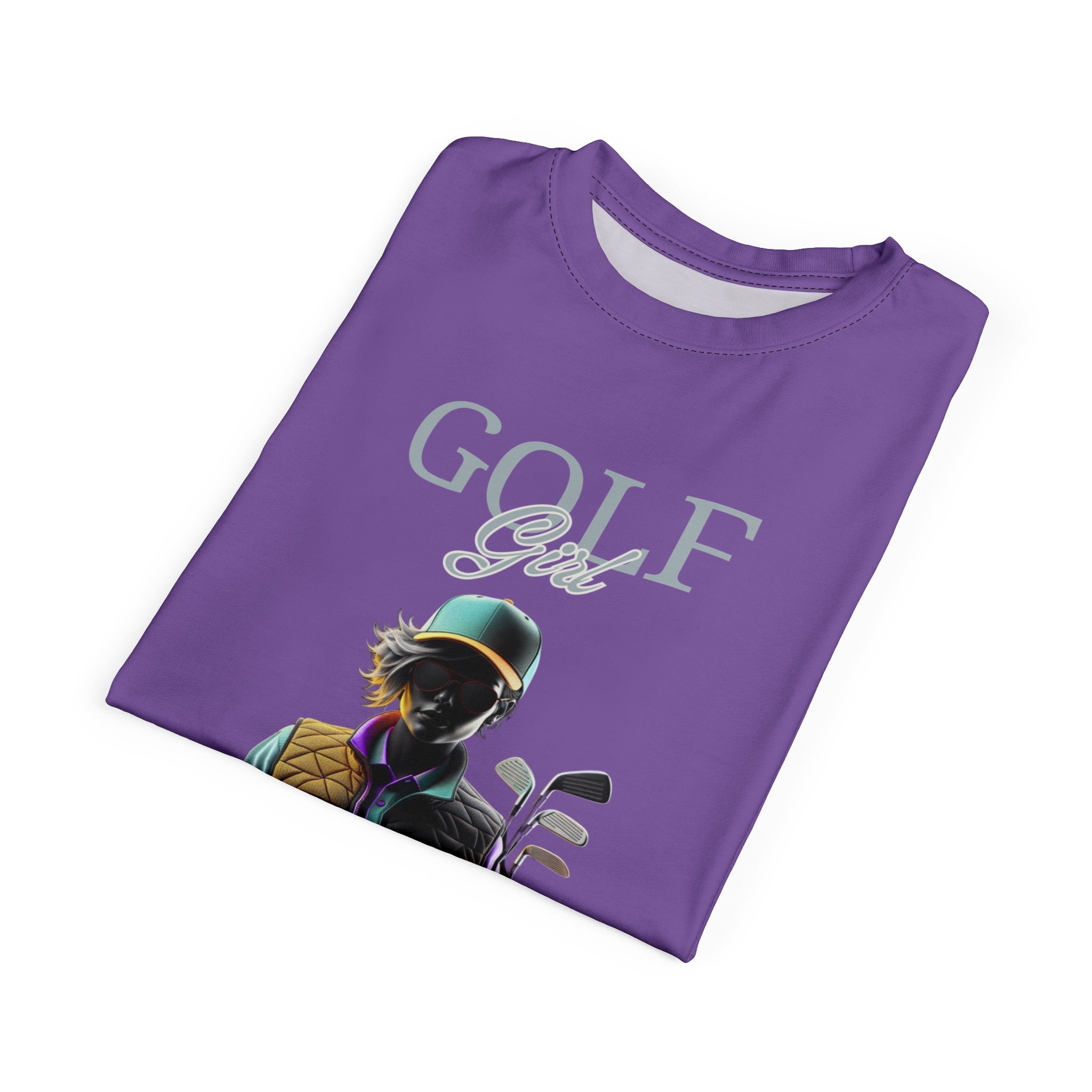 Golf Girl Unisex Cut & Sew Tee - Perfect for Golf Enthusiasts