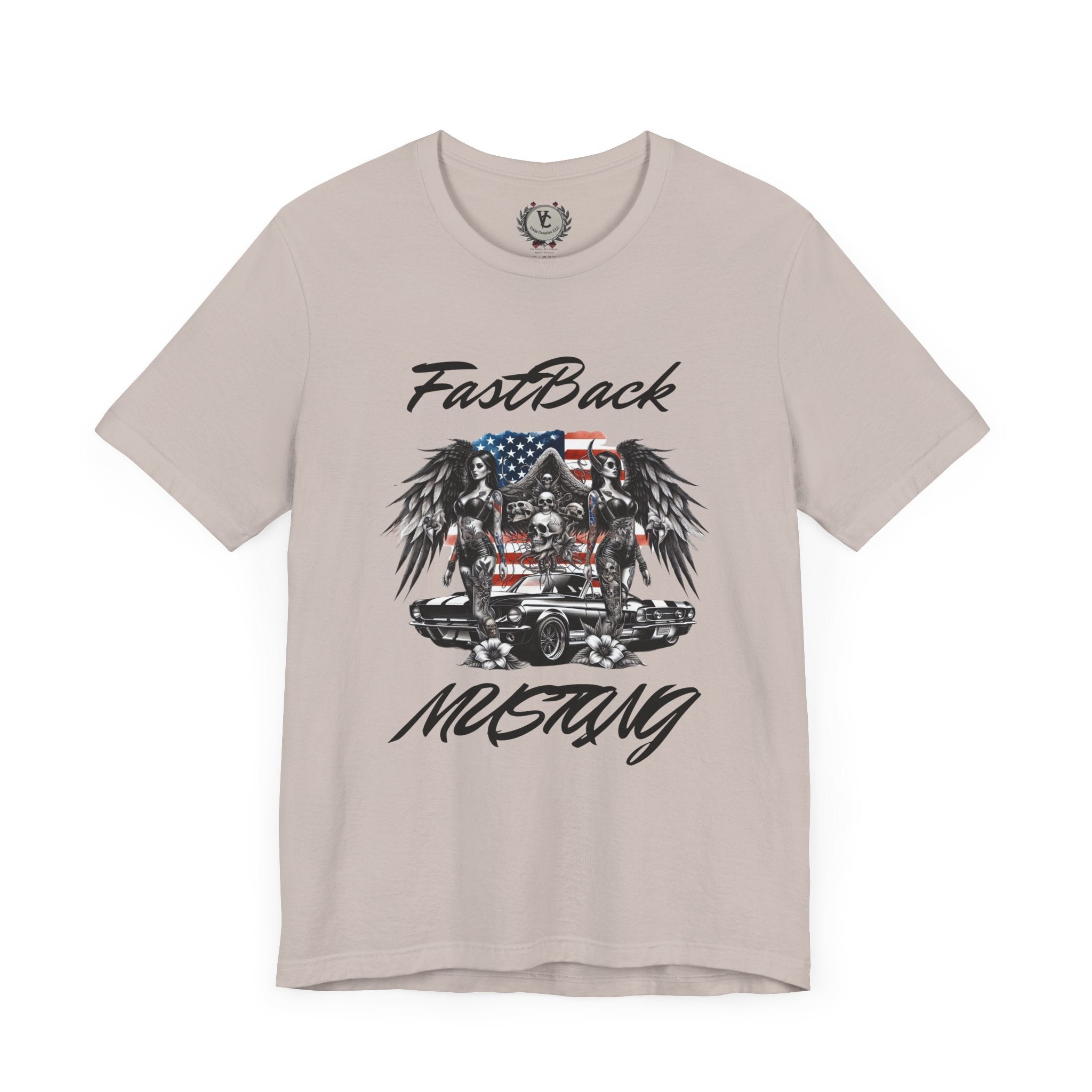 FastBack Mustang Graphic Tee - Perfect for Car Enthusiasts