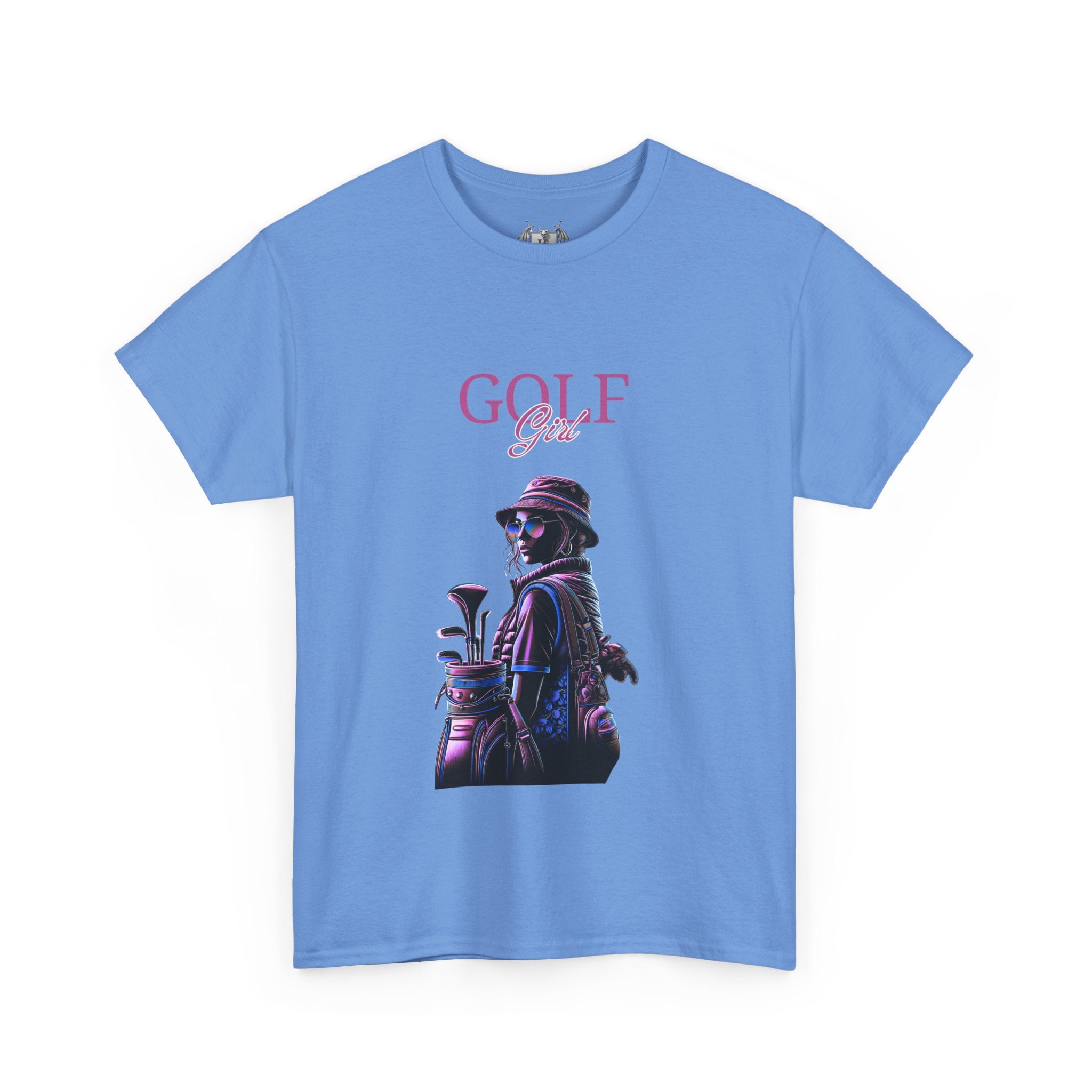 Golf Girl Unisex Heavy Cotton Tee - Stylish Golf Apparel for Enthusiasts