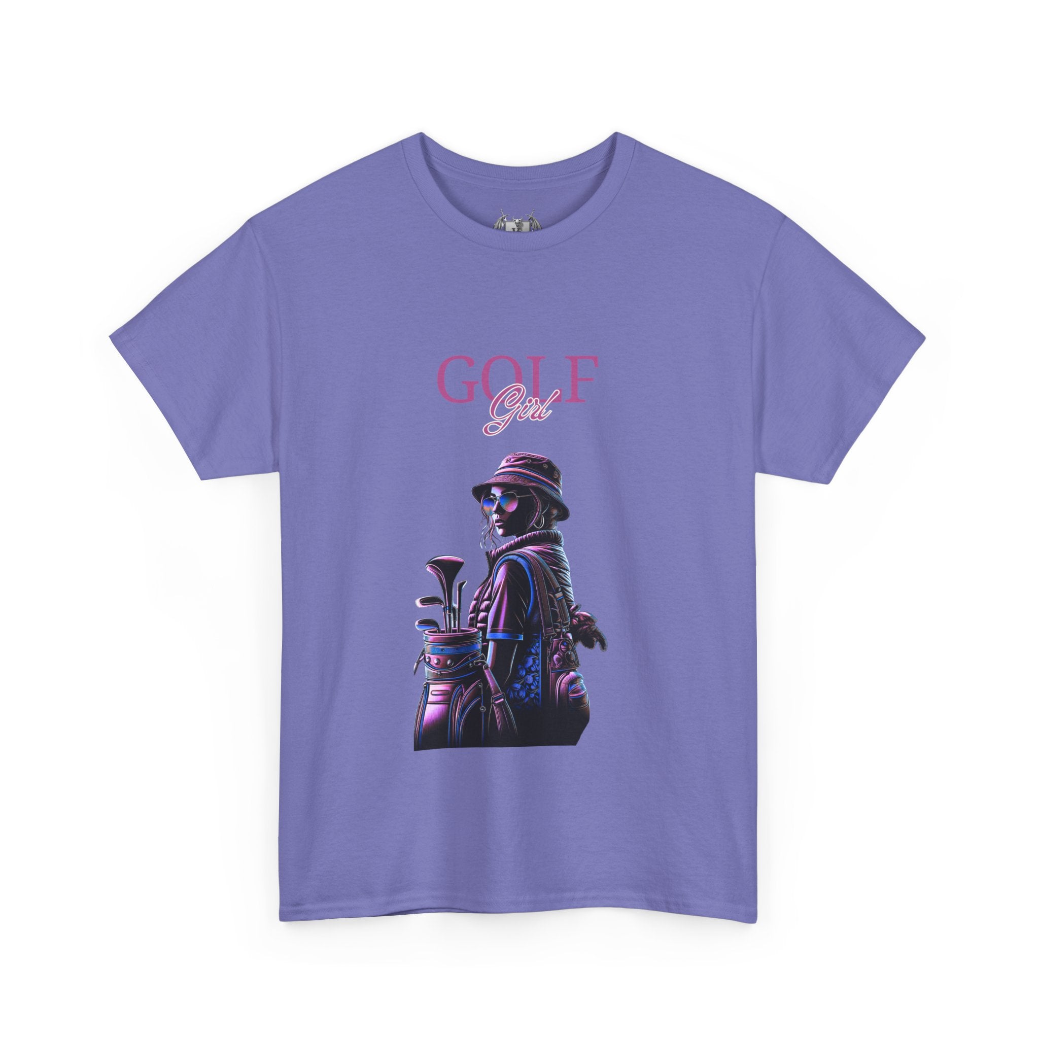 Golf Girl Unisex Heavy Cotton Tee - Stylish Golf Apparel for Enthusiasts