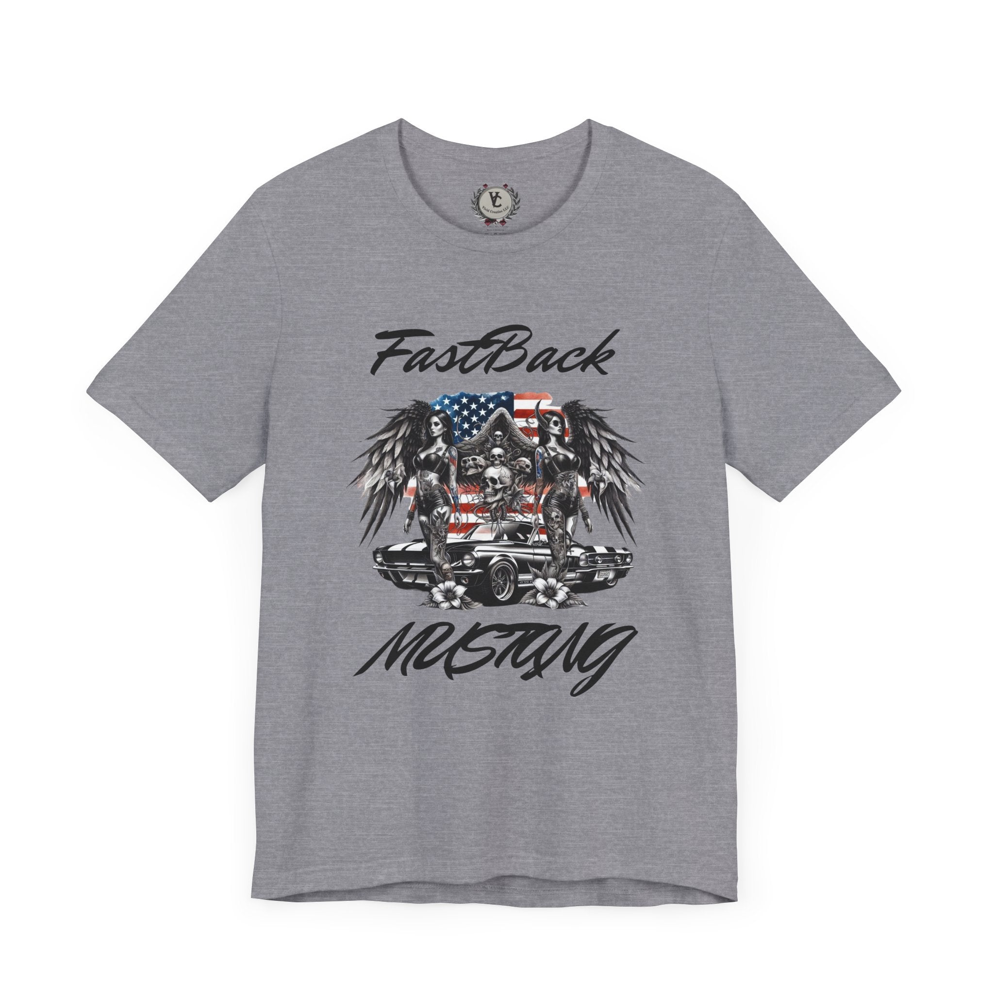 FastBack Mustang Graphic Tee - Perfect for Car Enthusiasts