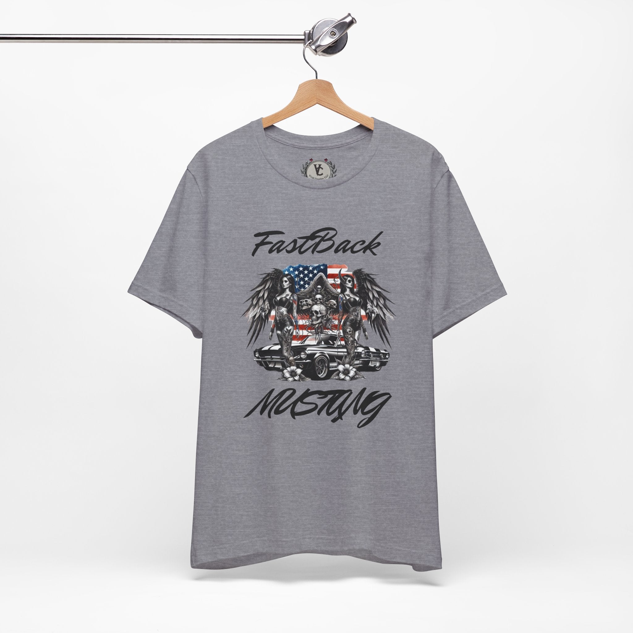 FastBack Mustang Graphic Tee - Perfect for Car Enthusiasts