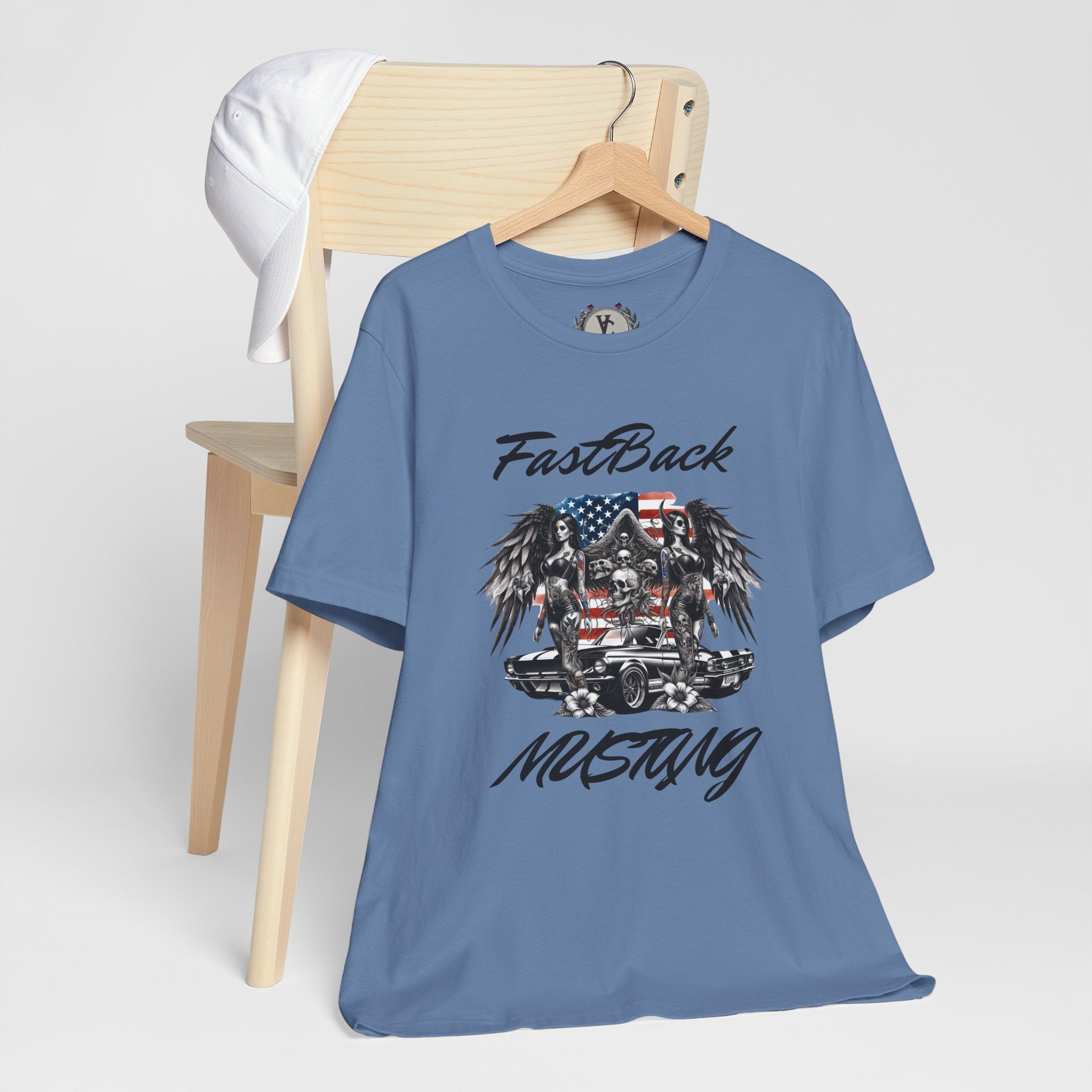 FastBack Mustang Graphic Tee - Perfect for Car Enthusiasts