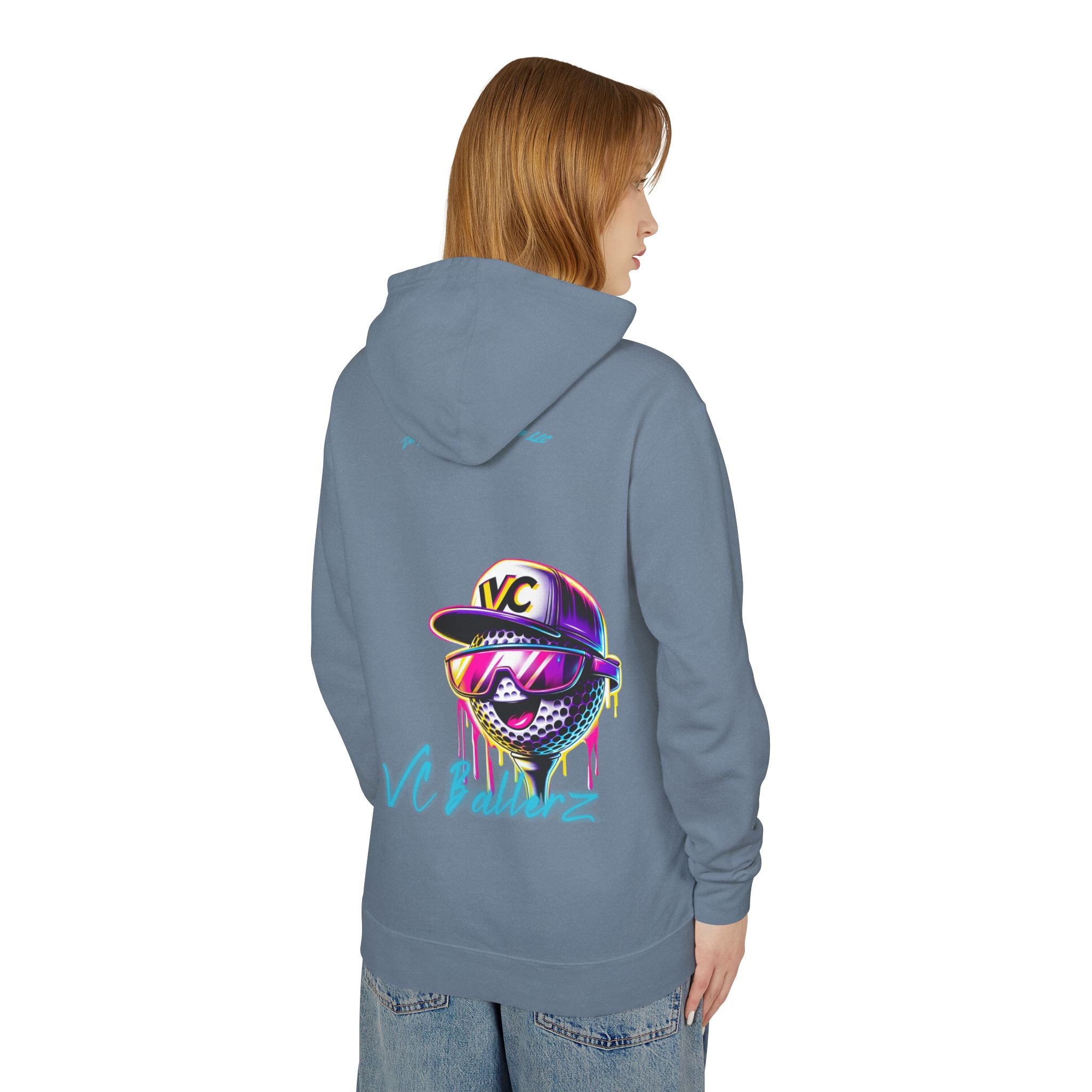 VC Ballerz 003 Hoodie, Lightweight Hooded Sweatshirt