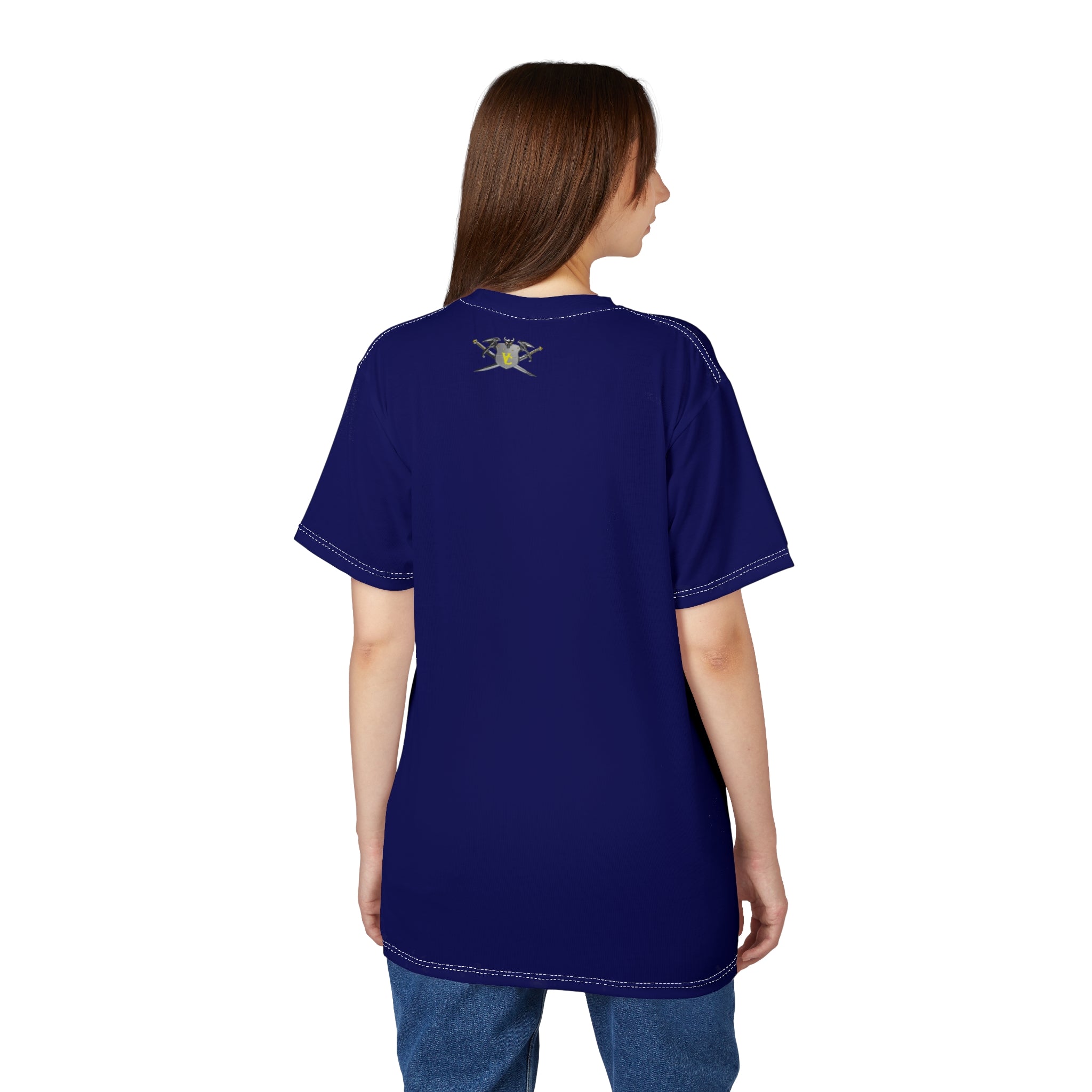 Golf Girl Unisex Cut & Sew Tee - Vibrant Graphic Design for Golf Enthusiasts