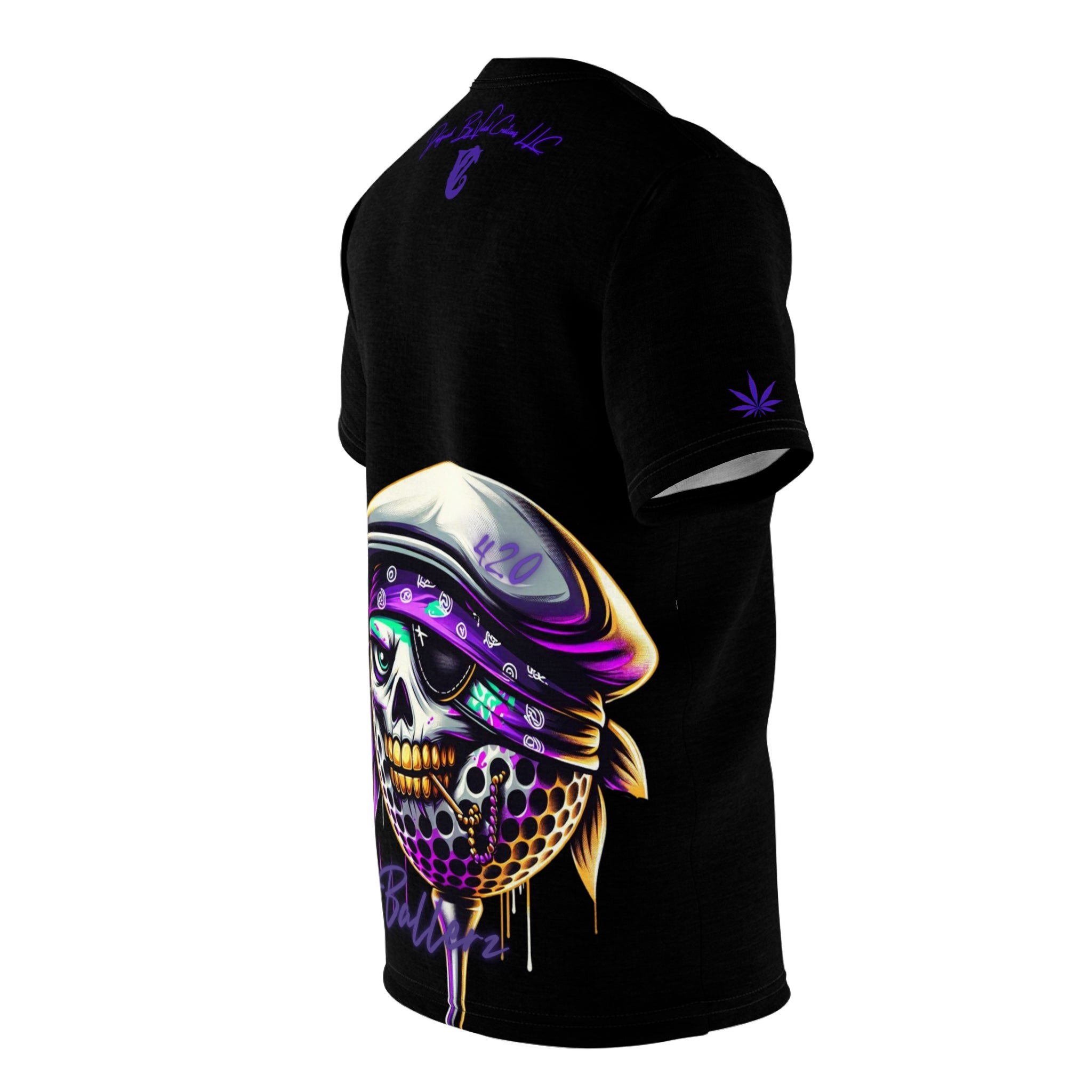 420 Ballerz 010 T-shirt, Golf T-shirt