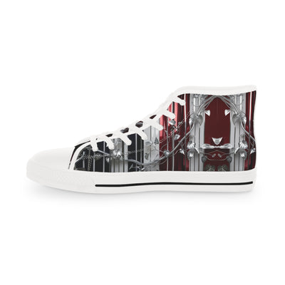 Men's High-Top Sneakers, Vivid Creations Designer Shoes