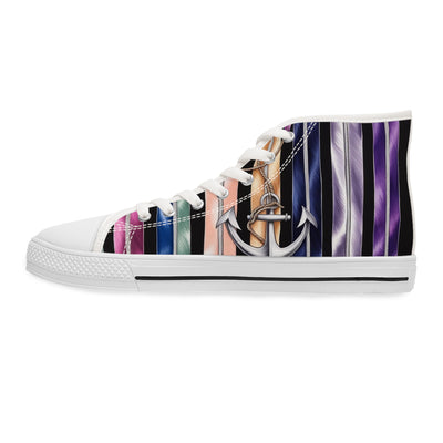 Women's High-Top Sneakers, Vivid Creations Designer Shoes