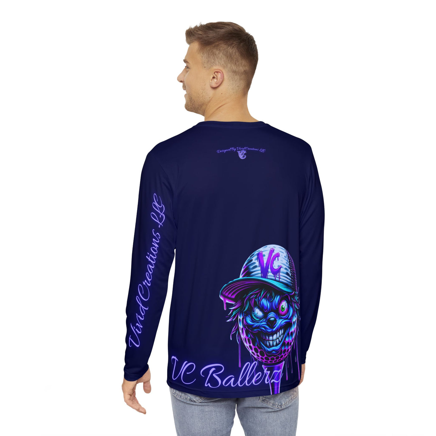 Long Sleeve Shirt, VC Ballez 022 Long Sleeve Shirt, Long Sleeve Golf Shirt