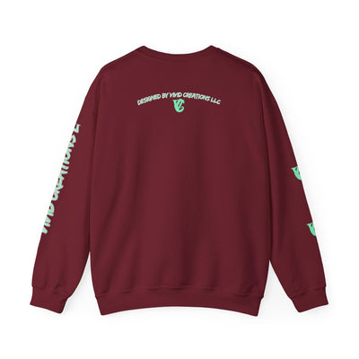 Just Dope Crewneck Sweatshirt, Vivid Creations Pull-Over Sweatshirt