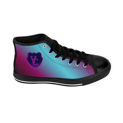 Women’s Stylish Gradient High-Top Sneakers - Trendy Casual Footwear